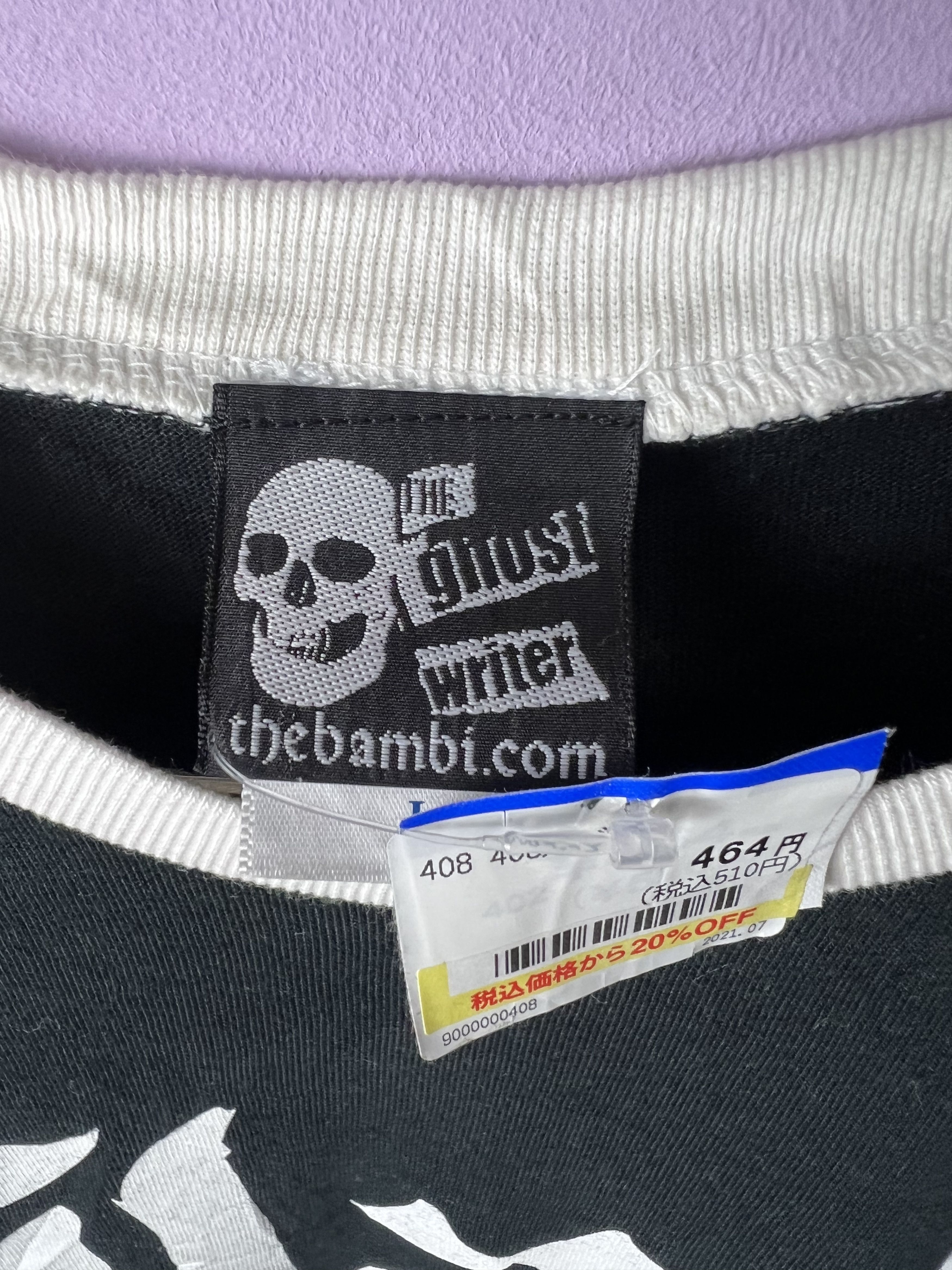 Japanese Brand 🔥The Ghost Writer Japan Map 3q Raglan Tees Size US M / EU 48-50 / 2 - 10 Thumbnail