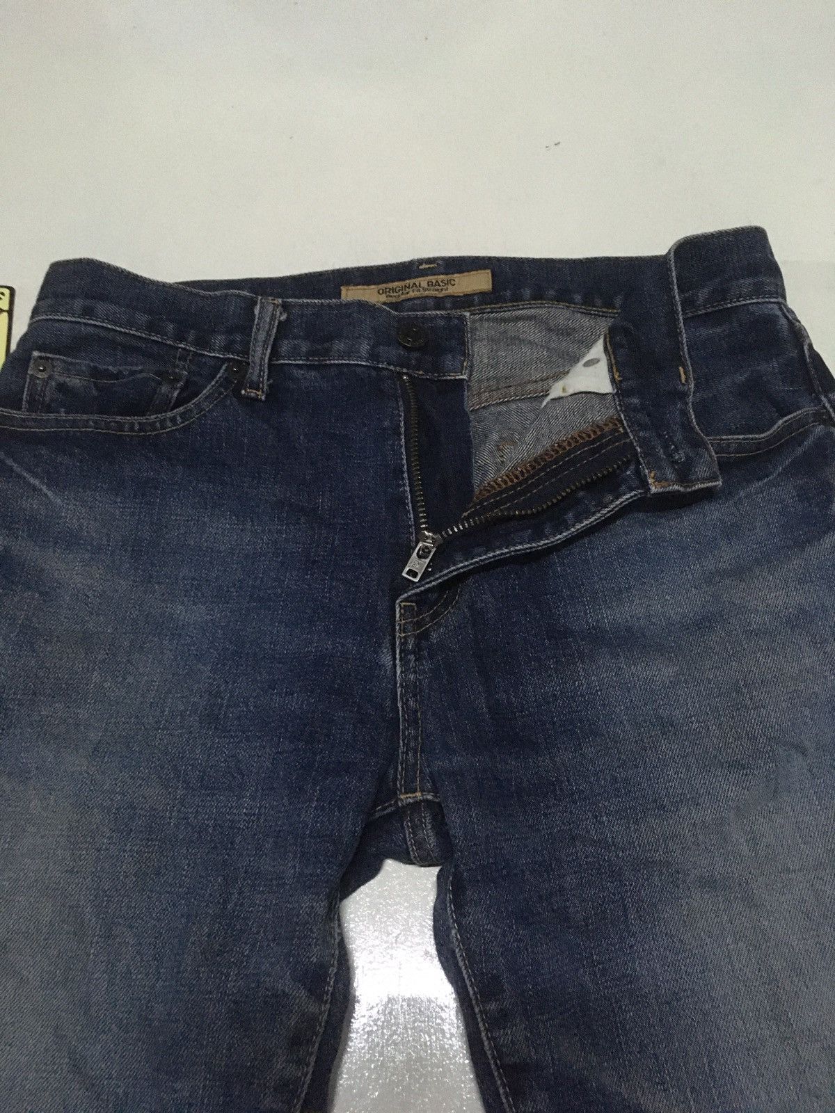 Japanese Brand × Uniqlo × Vintage Vintage s-002 original basic distressed jeans japan Size US 30 / EU 46 - 5 Thumbnail