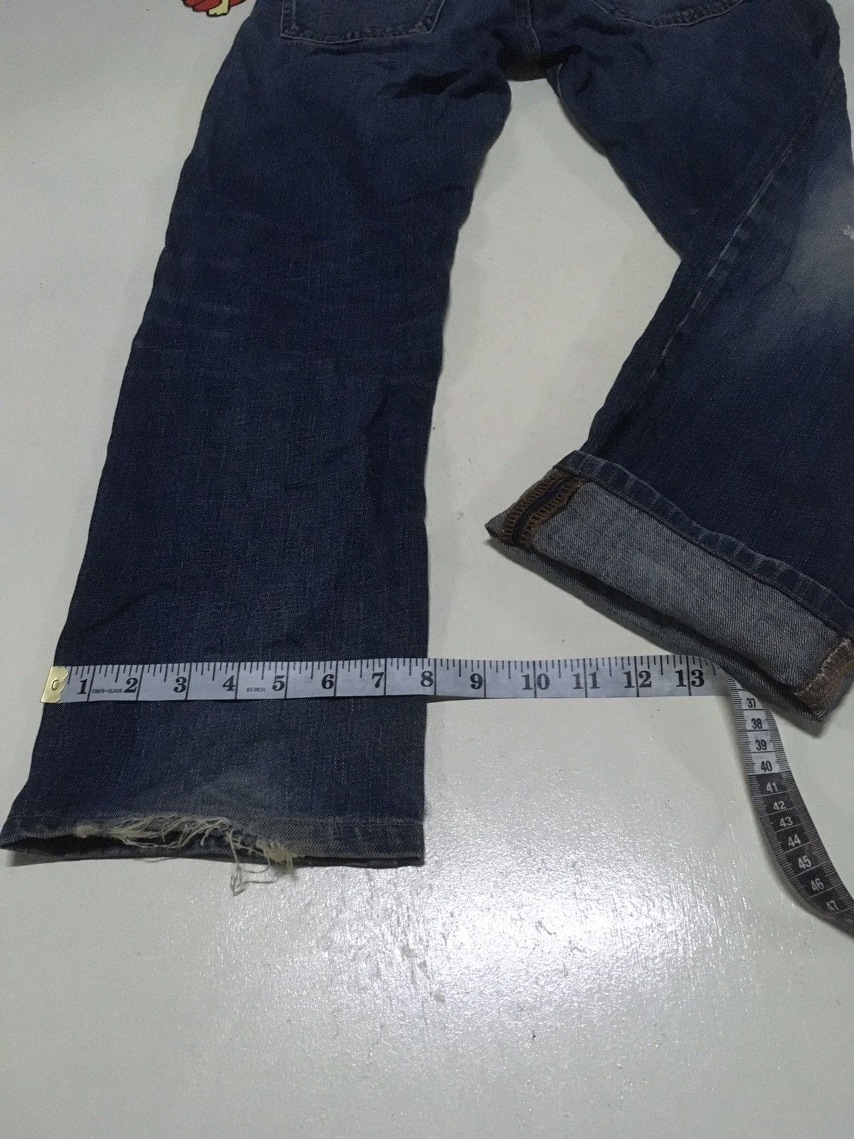 Japanese Brand × Uniqlo × Vintage Vintage s-002 original basic distressed jeans japan Size US 30 / EU 46 - 9 Thumbnail