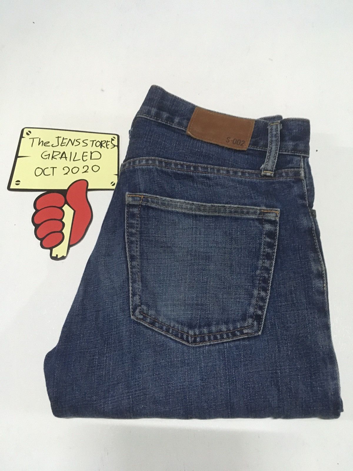 Japanese Brand × Uniqlo × Vintage Vintage s-002 original basic distressed jeans japan Size US 30 / EU 46 - 1 Thumbnail