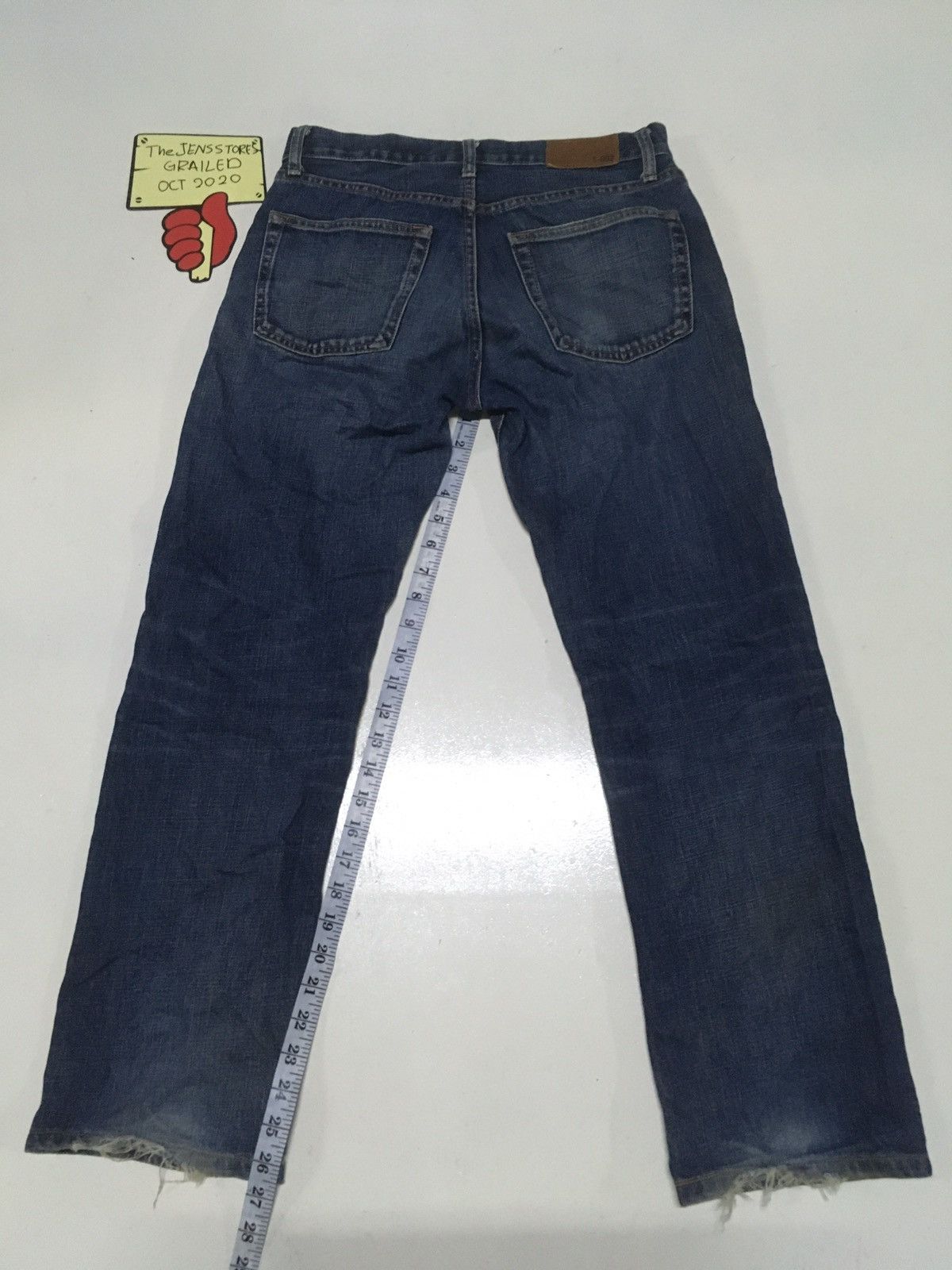 Japanese Brand × Uniqlo × Vintage Vintage s-002 original basic distressed jeans japan Size US 30 / EU 46 - 3 Thumbnail