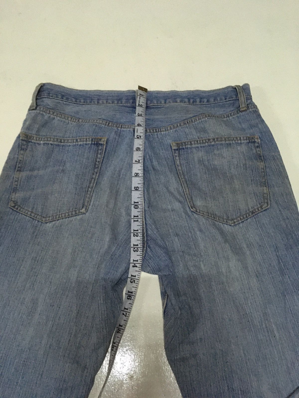 Japanese Brand × Vintage Vintage guaranteed distressed jeans Japan Size US 34 / EU 50 - 5 Thumbnail