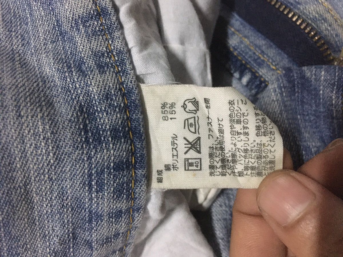 Japanese Brand × Vintage Vintage guaranteed distressed jeans Japan Size US 34 / EU 50 - 13 Thumbnail