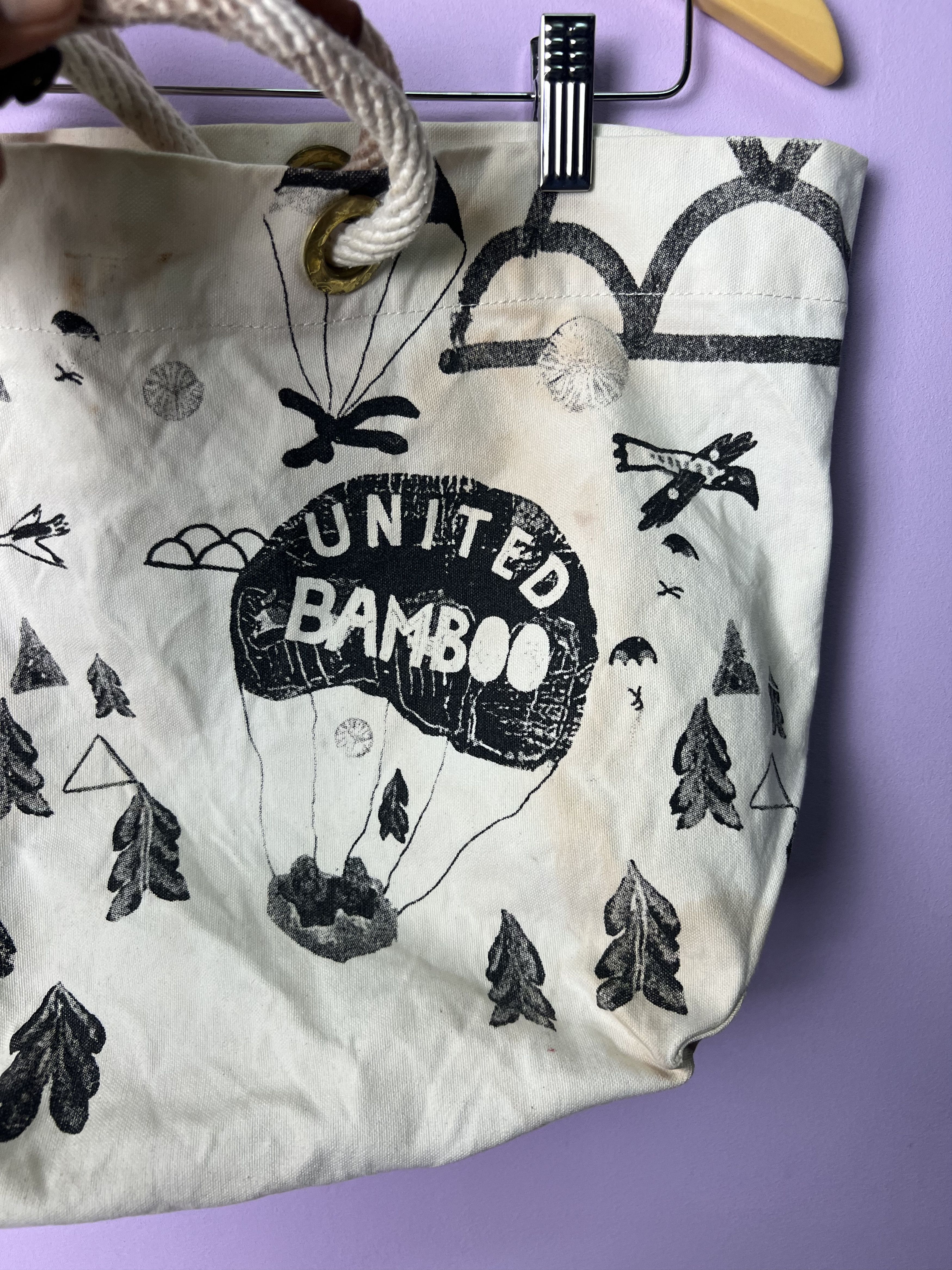United Bamboo 🔥Rare United Bamboo Hand Luggage Size ONE SIZE - 4 Thumbnail
