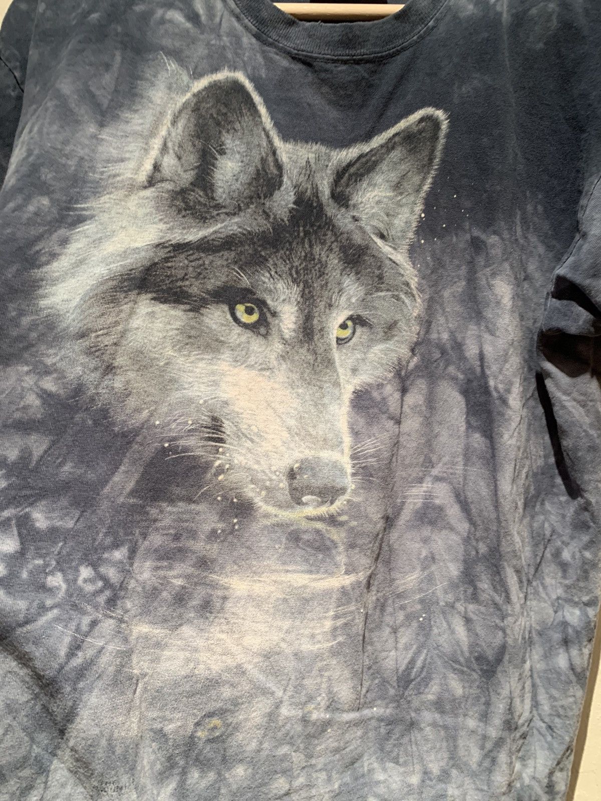 The Mountain *RARE* Vintage The Mountain Wolf Nature Tie-Dye T-Shirt - M Size US M / EU 48-50 / 2 - 2 Thumbnail