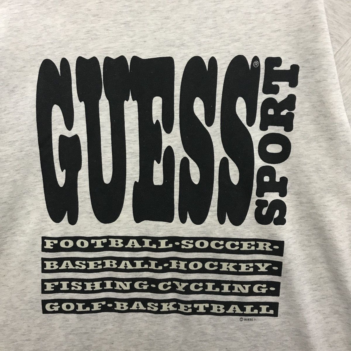 Guess × Vintage Vintage GUESS SPORT 90s Men TShirt Size US M / EU 48-50 / 2 - 7 Thumbnail