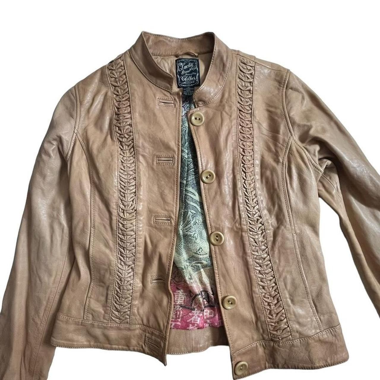 Lucky Brand vintage lucky brand leather jacket Grailed