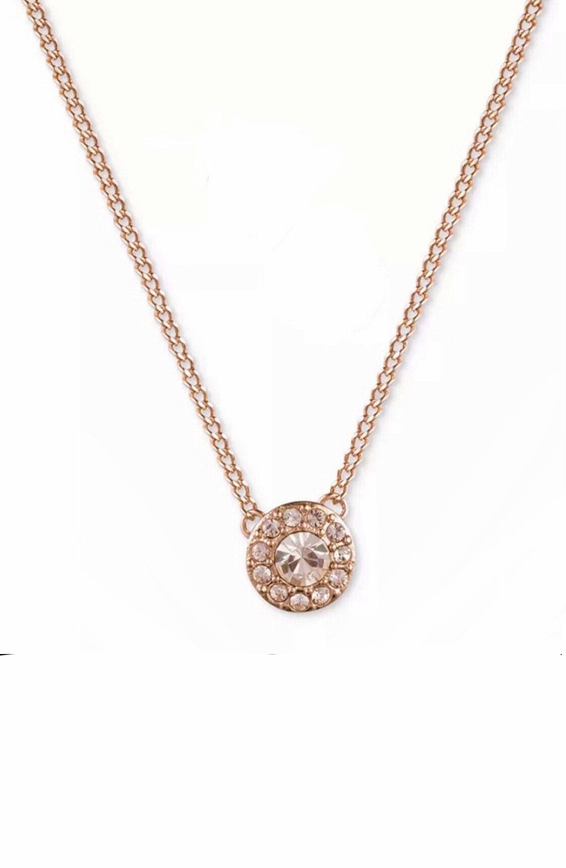 image of Givenchy Gold Iced Out Chrystal Necklace, Men's