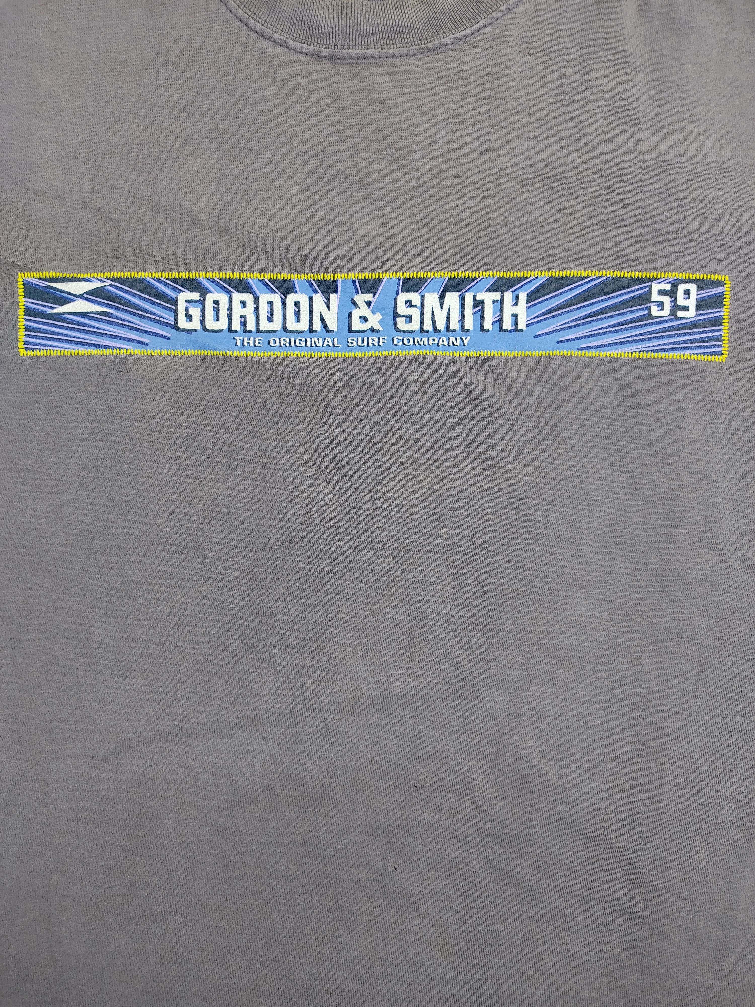 Vintage Vintage 90s Gordon and Smith Classic USA Tee Box Logo Brand Size US M / EU 48-50 / 2 - 2 Thumbnail