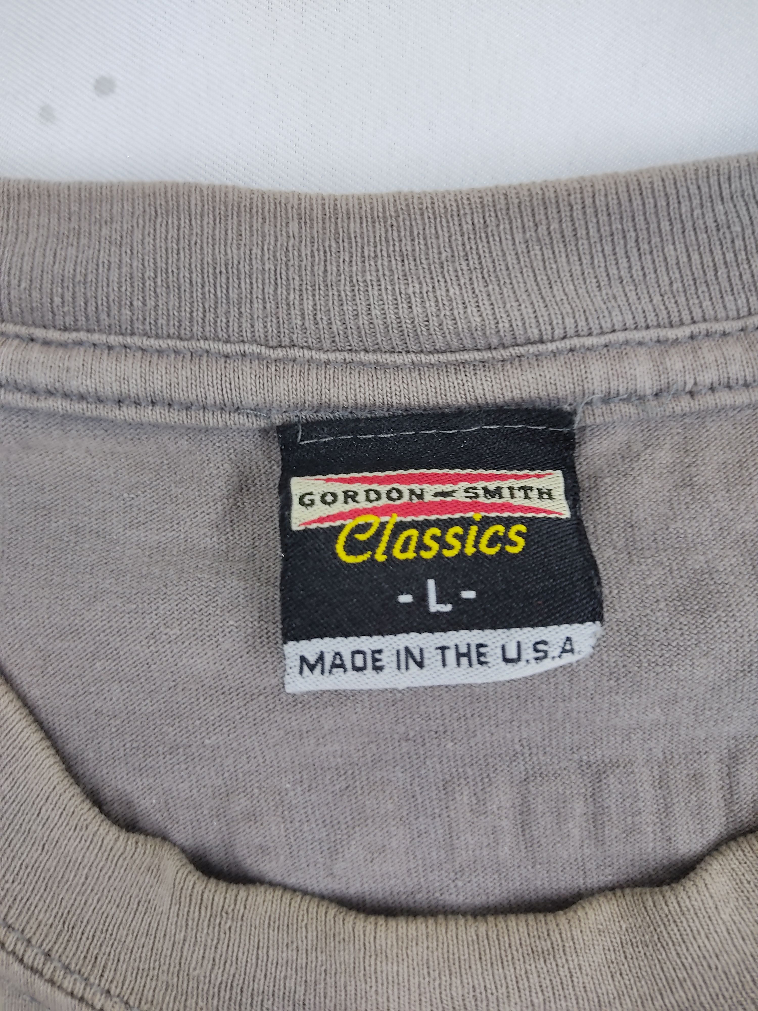 Vintage Vintage 90s Gordon and Smith Classic USA Tee Box Logo Brand Size US M / EU 48-50 / 2 - 3 Thumbnail