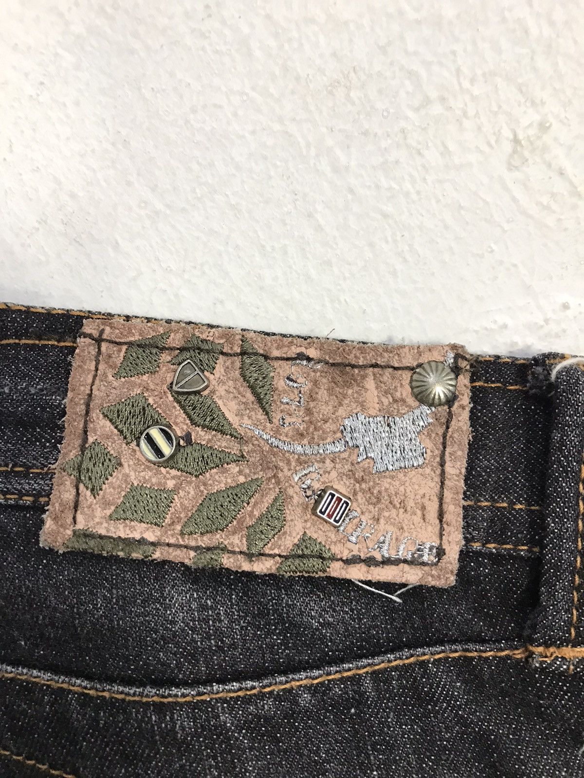 Japanese Brand × Vintage Vintage RMPG Black Clour Wash Denim Style Size US 31 - 13 Thumbnail
