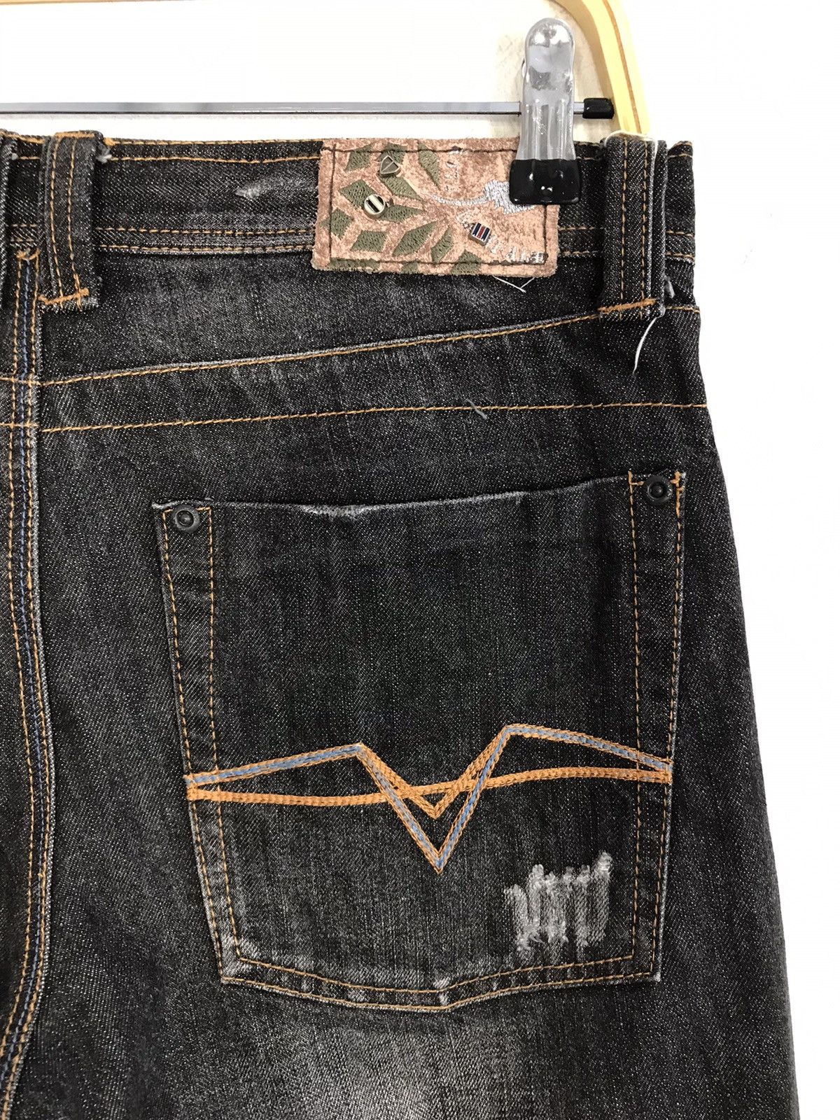 Japanese Brand × Vintage Vintage RMPG Black Clour Wash Denim Style Size US 31 - 11 Thumbnail