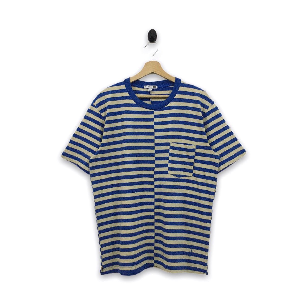 JW Anderson × Uniqlo Rare Uniqlo J.W. Anderson Stripe Pocket Tee Tshirt Size US L / EU 52-54 / 3 - 1 Thumbnail