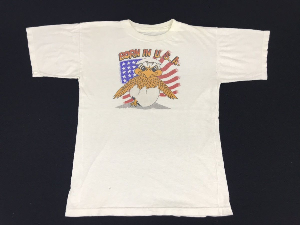 Other Vintage Born In Usa Flag Logo Spell Out Wear Hipster Modern Size XS / US 0-2 / IT 36-38 - 2 Thumbnail