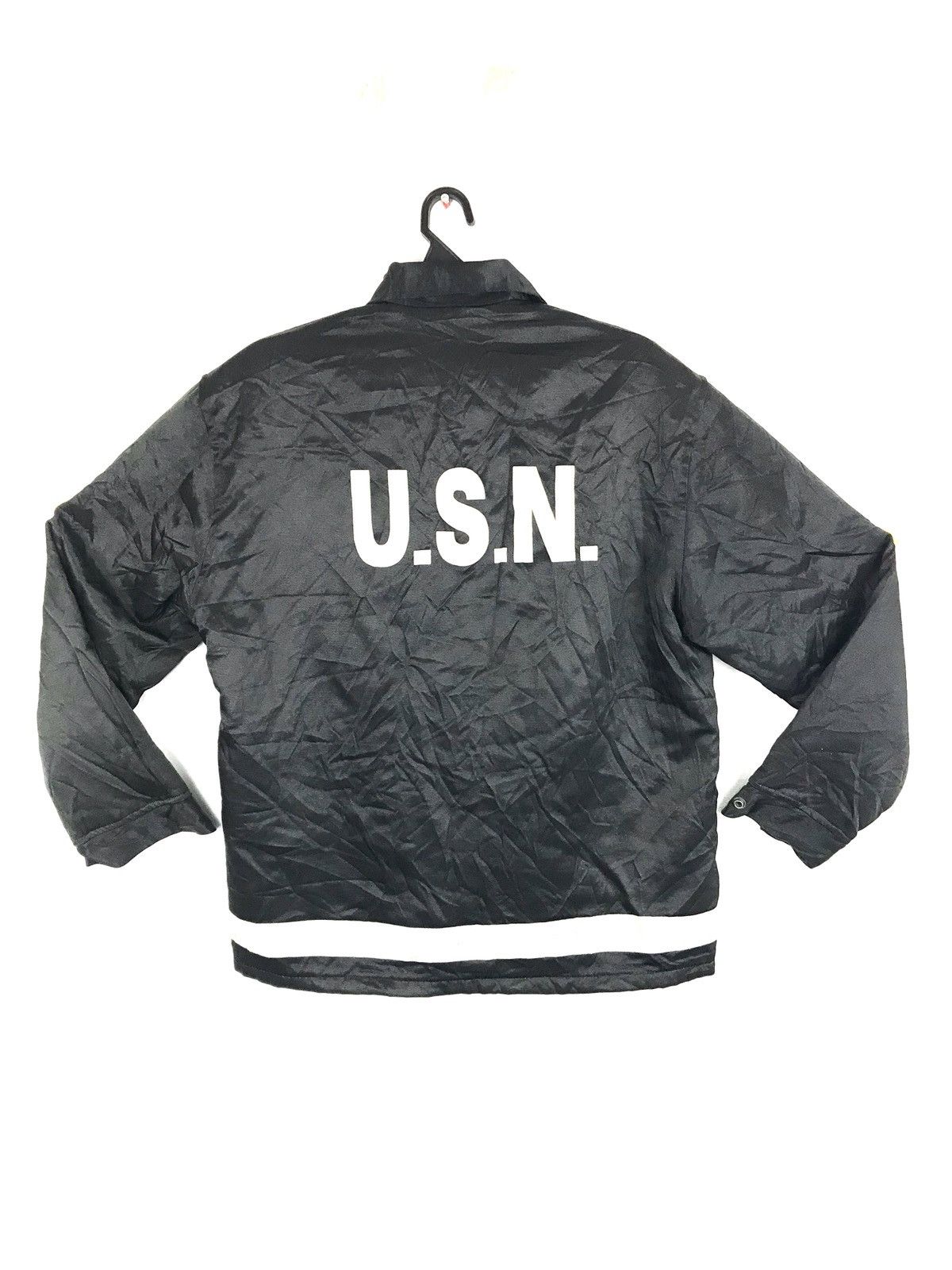 U.S.N USN Jacket Vintage Hope Manufacturing USA Support