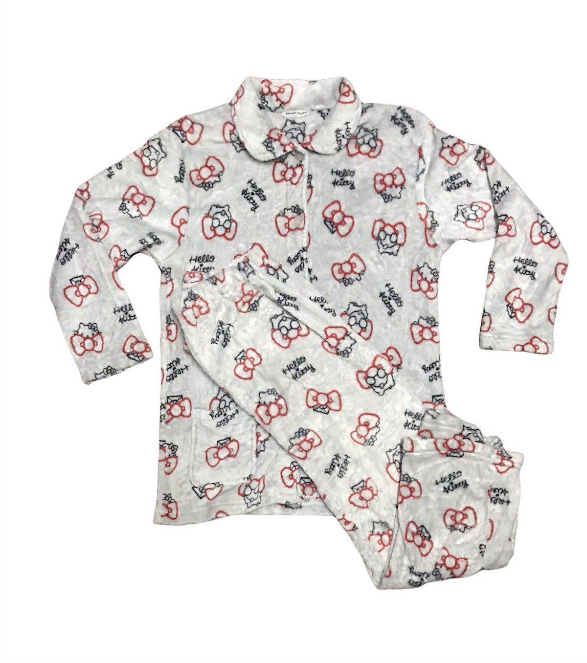 Japanese Brand × Vintage Hello kitty fullprint pyjamas one set size M Size US M / EU 48-50 / 2 - 1 Thumbnail