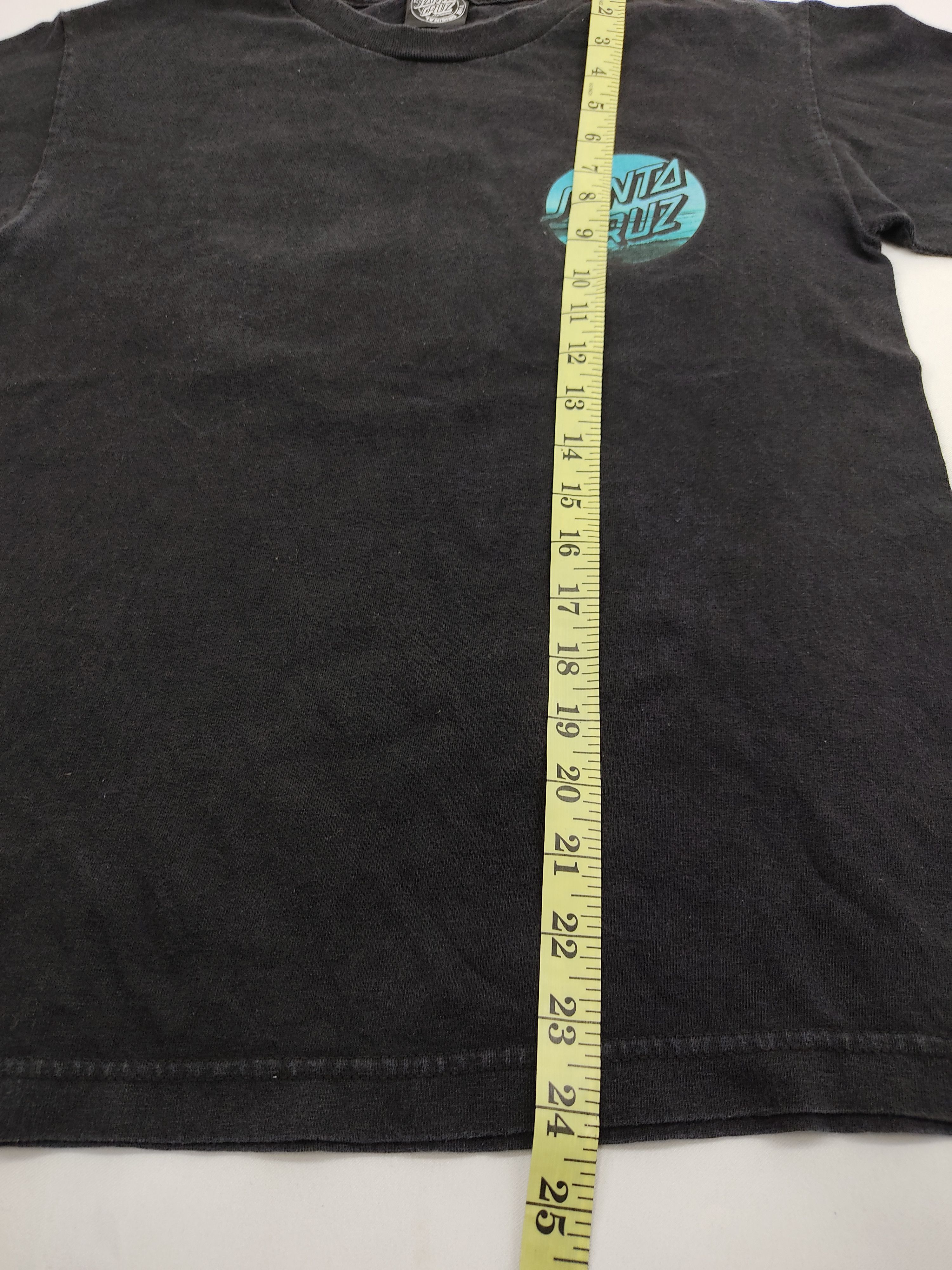 Santa Cruz Skateboards Santa Cruz Black Label Skate Tee Big Logo Ocean Unisex Size S / US 4 / IT 40 - 7 Thumbnail