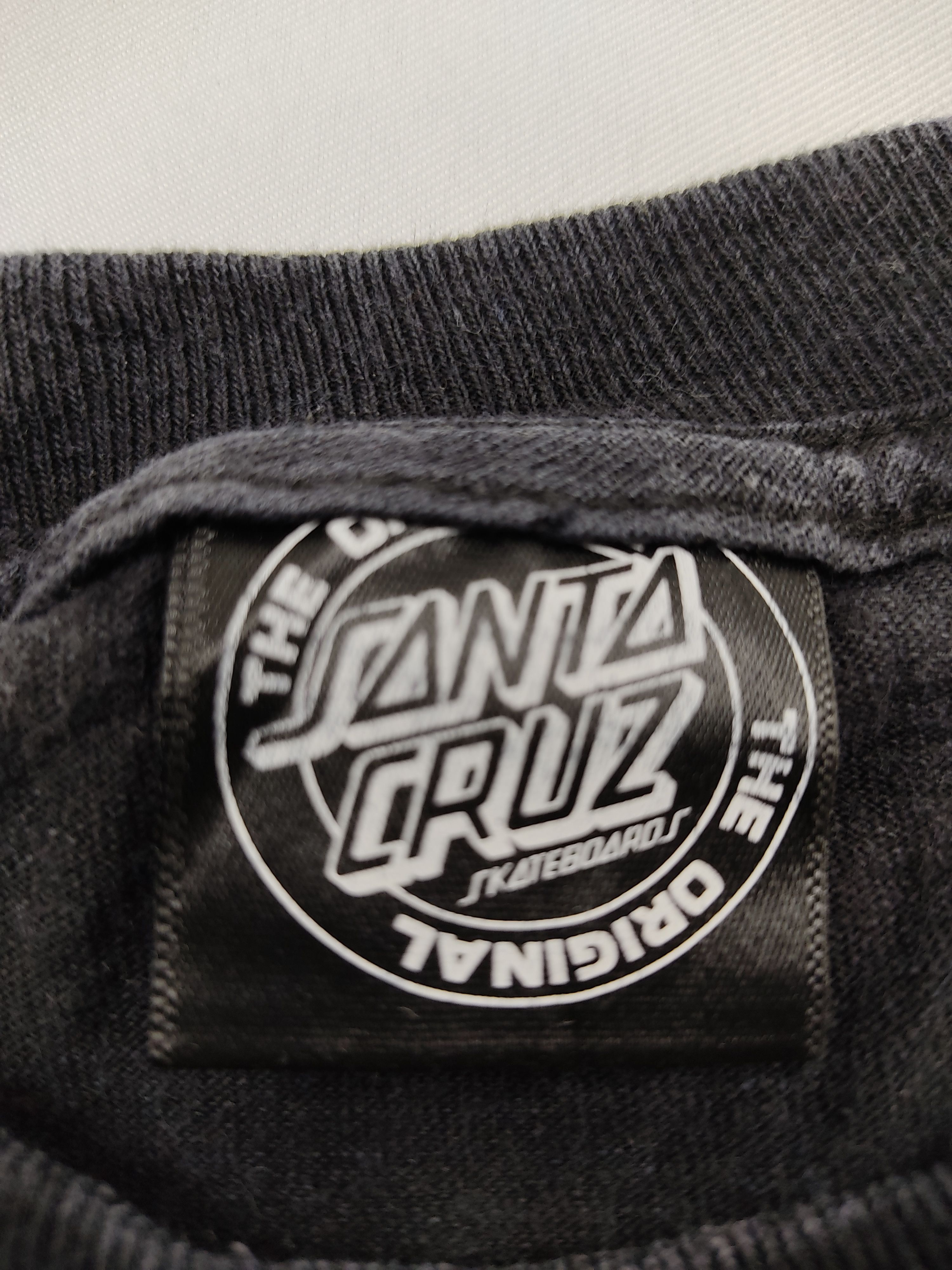 Santa Cruz Skateboards Santa Cruz Black Label Skate Tee Big Logo Ocean Unisex Size S / US 4 / IT 40 - 6 Thumbnail