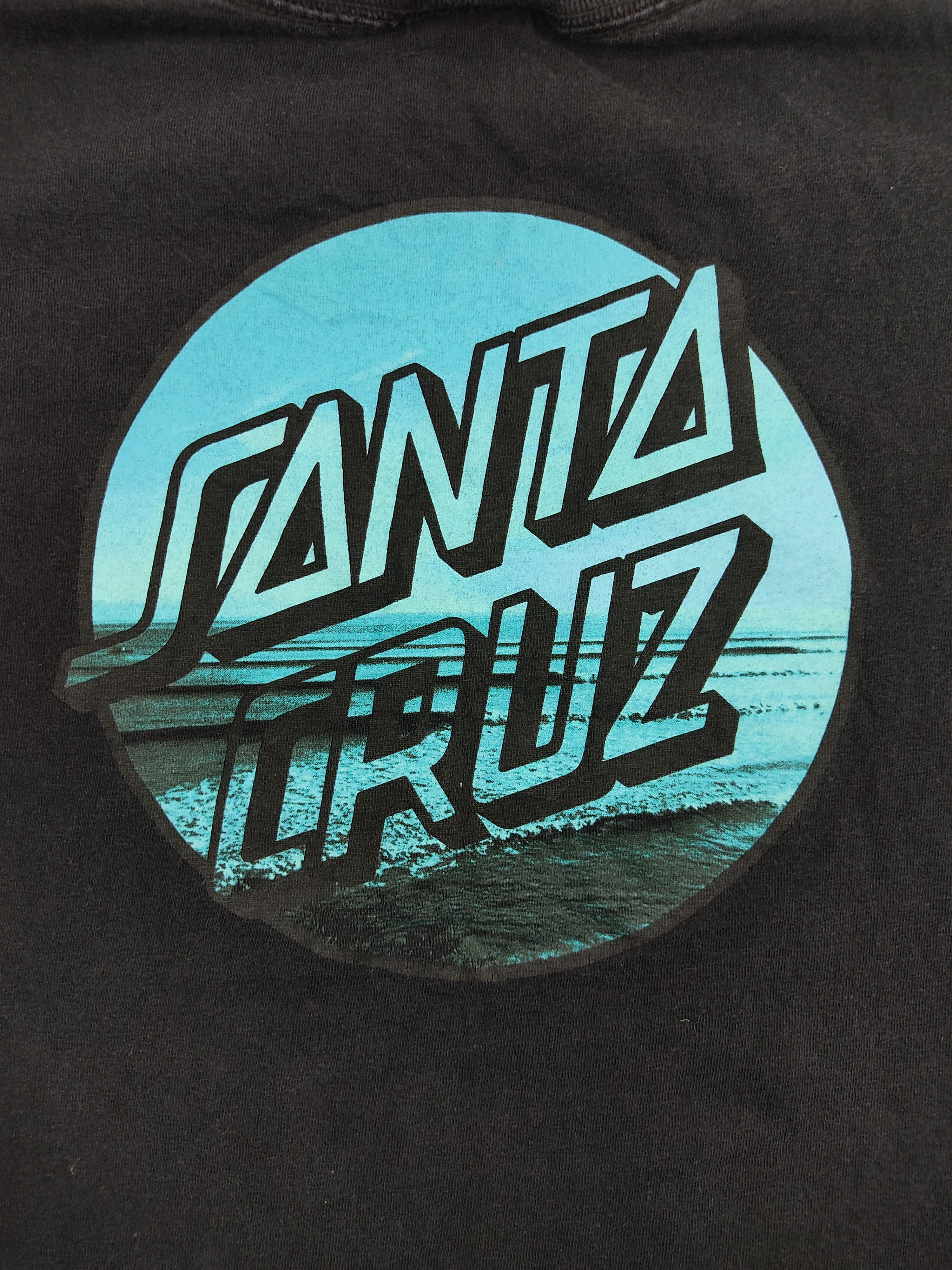 Santa Cruz Skateboards Santa Cruz Black Label Skate Tee Big Logo Ocean Unisex Size S / US 4 / IT 40 - 2 Thumbnail