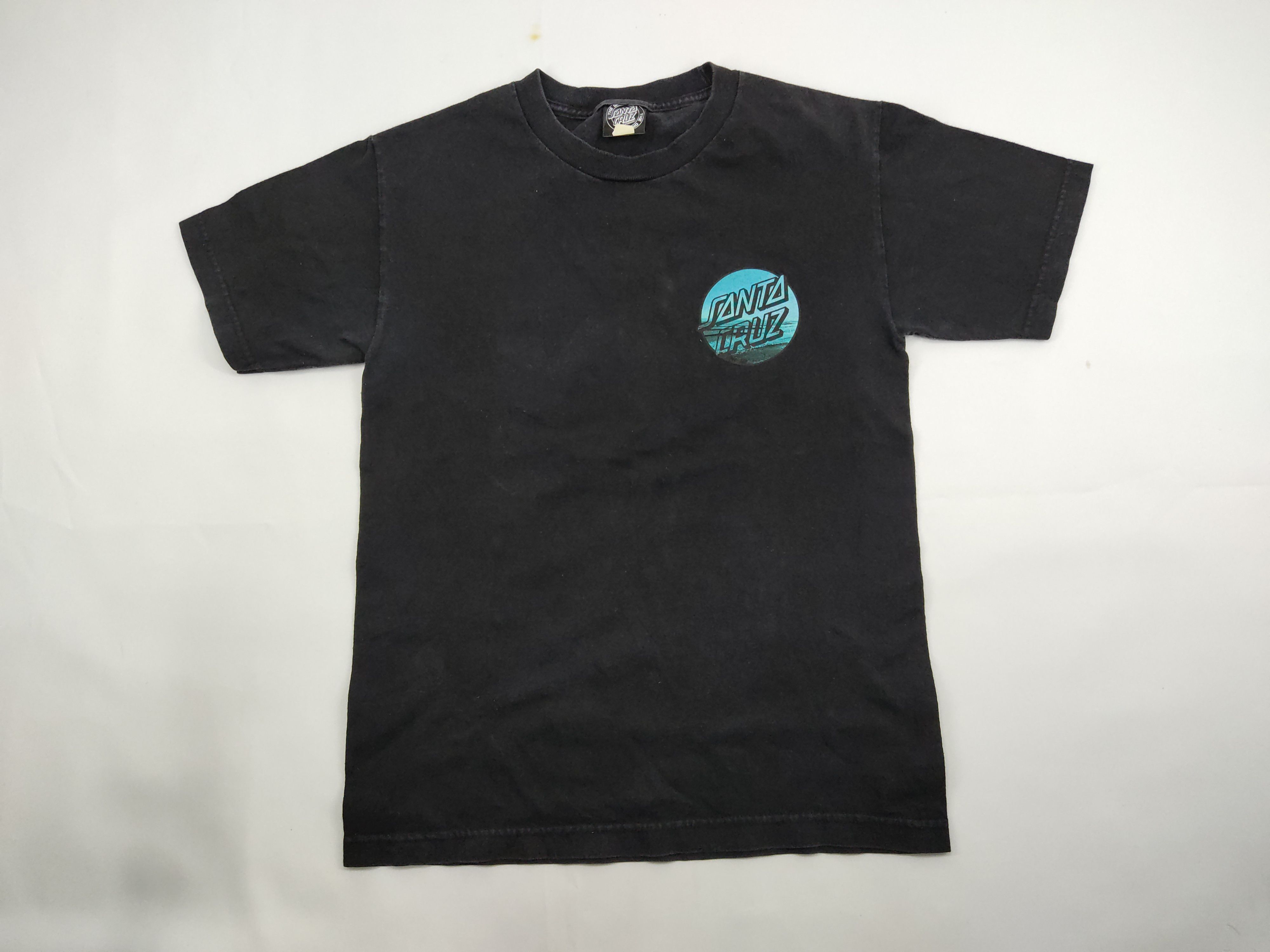 Santa Cruz Skateboards Santa Cruz Black Label Skate Tee Big Logo Ocean Unisex Size S / US 4 / IT 40 - 3 Thumbnail