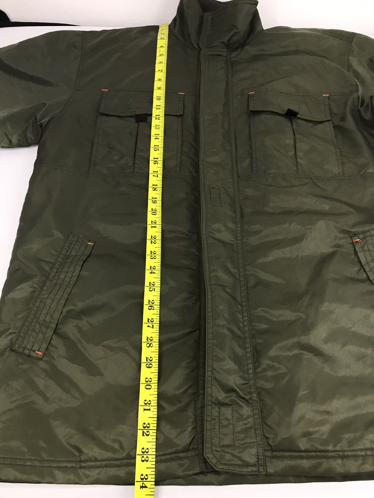 Japanese Brand Forecast Bomber Jacket Military Style Quilted Padded Size US XL / EU 56 / 4 - 16 Thumbnail