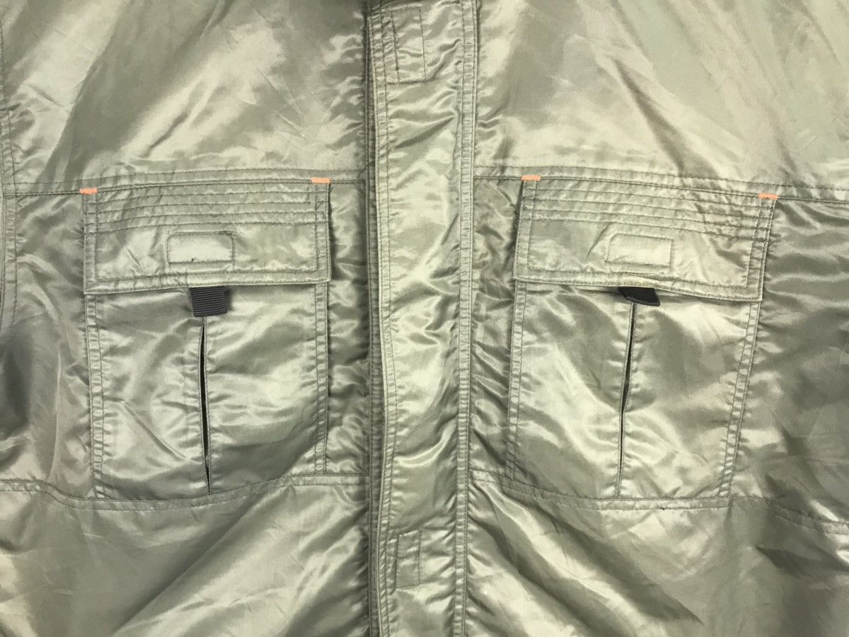Japanese Brand Forecast Bomber Jacket Military Style Quilted Padded Size US XL / EU 56 / 4 - 4 Thumbnail