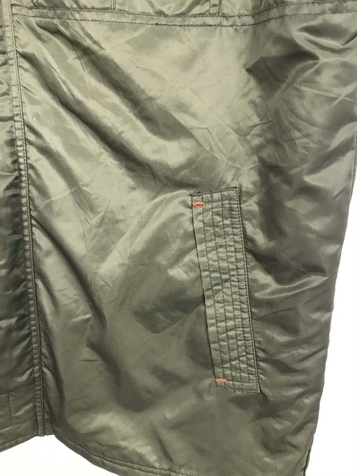 Japanese Brand Forecast Bomber Jacket Military Style Quilted Padded Size US XL / EU 56 / 4 - 5 Thumbnail
