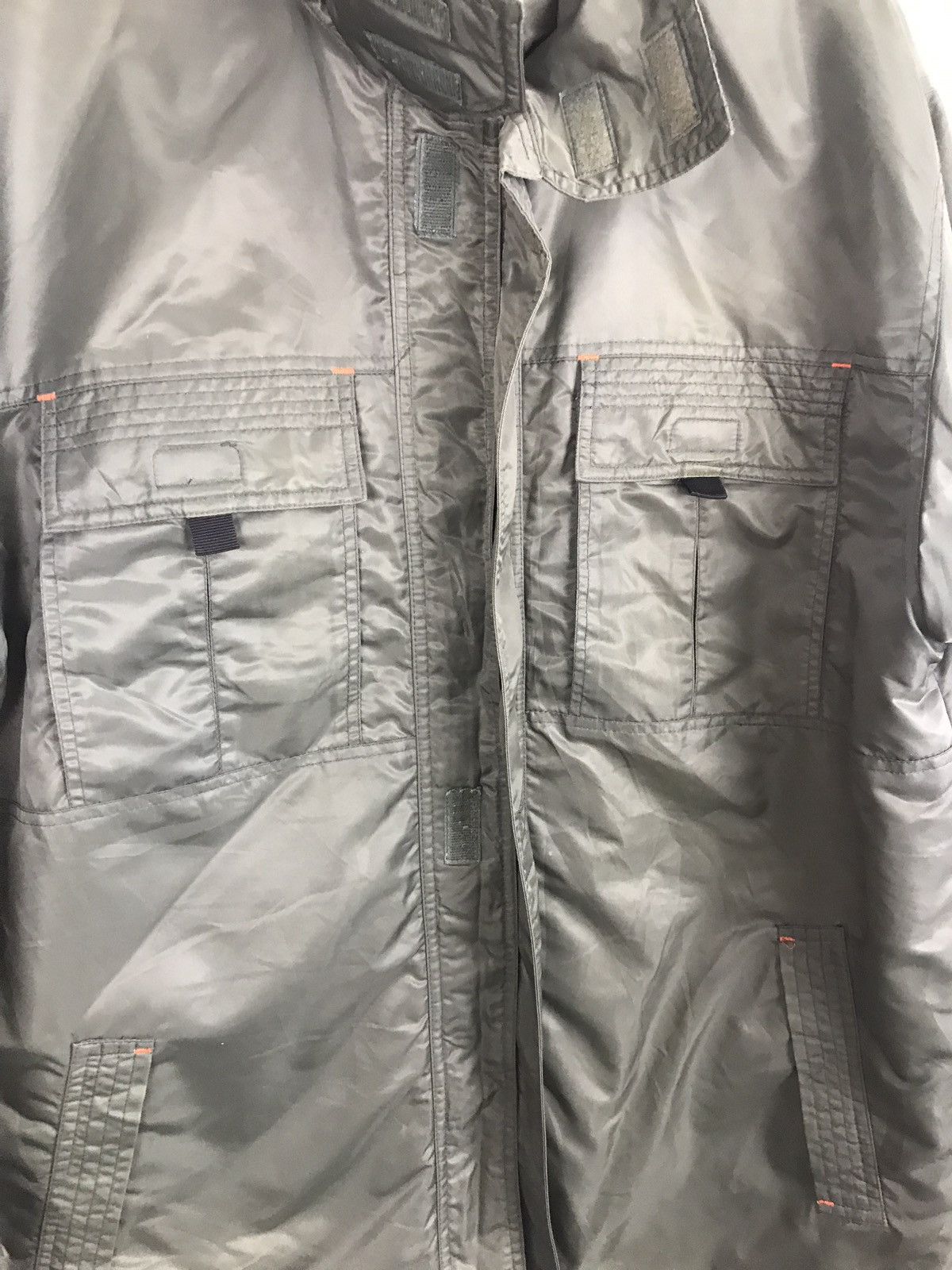 Japanese Brand Forecast Bomber Jacket Military Style Quilted Padded Size US XL / EU 56 / 4 - 6 Thumbnail