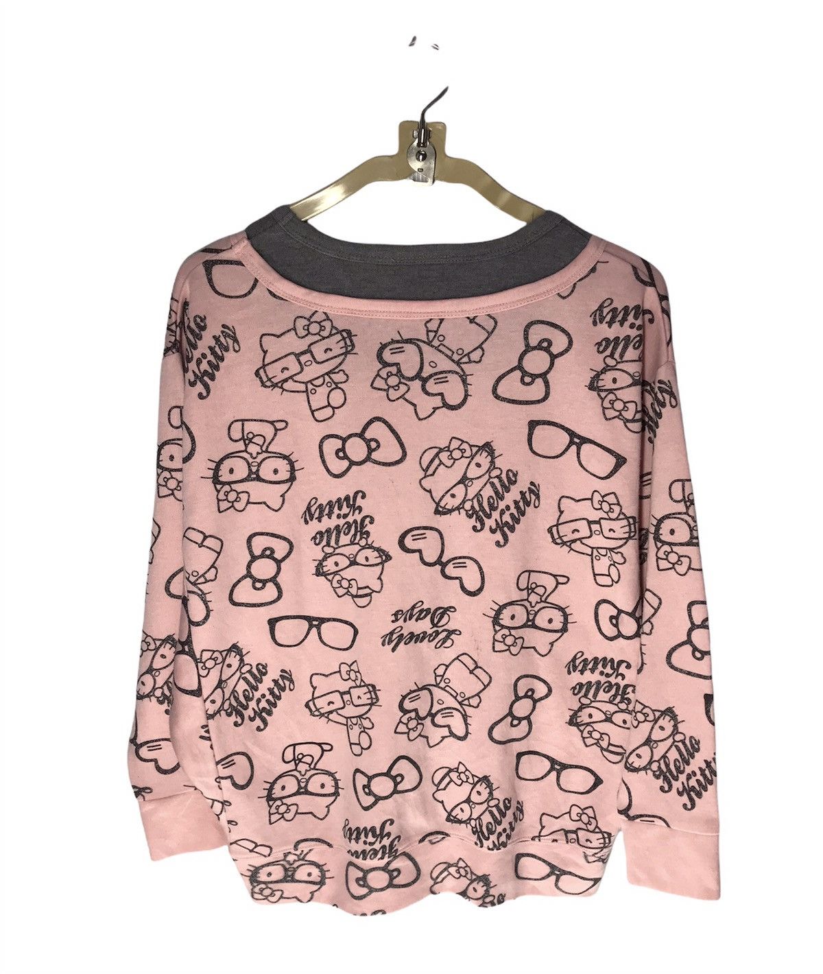 Japanese Brand Fullprint hello kitty knitwear shirt Size US M / EU 48-50 / 2 - 2 Thumbnail
