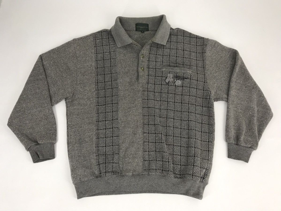 Designer × Vintage Vintage Northfield Sport Sweatshirt Pull Over Style Jacket Size US L / EU 52-54 / 3 - 1 Thumbnail