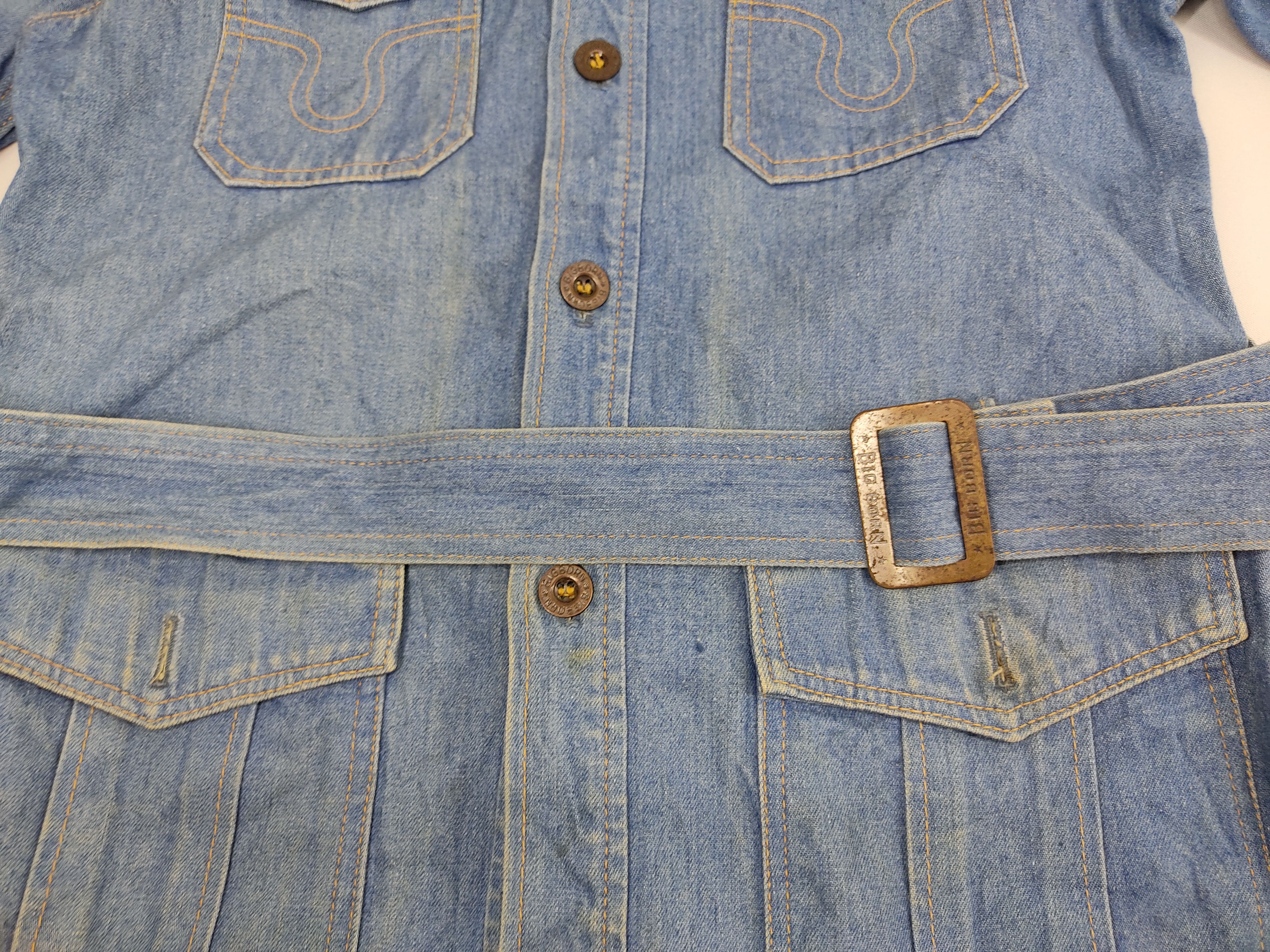 Other Rare Vintage 80s 90s Big Born Parka Denim Jacket Western Size US S / EU 44-46 / 1 - 6 Thumbnail