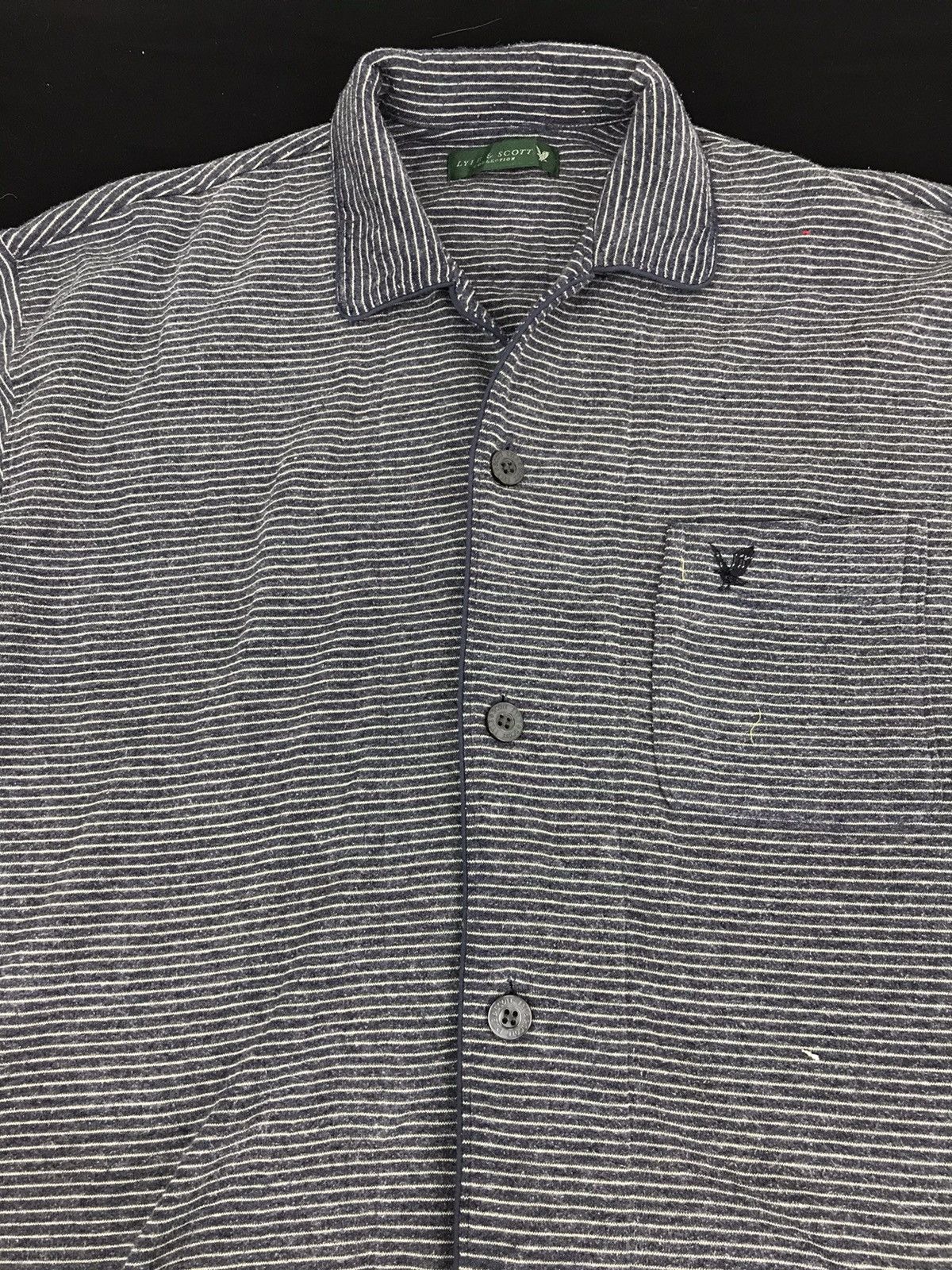 Other Lyle & Scott Collection Logo Button Up Down Shirt Size US L / EU 52-54 / 3 - 3 Thumbnail