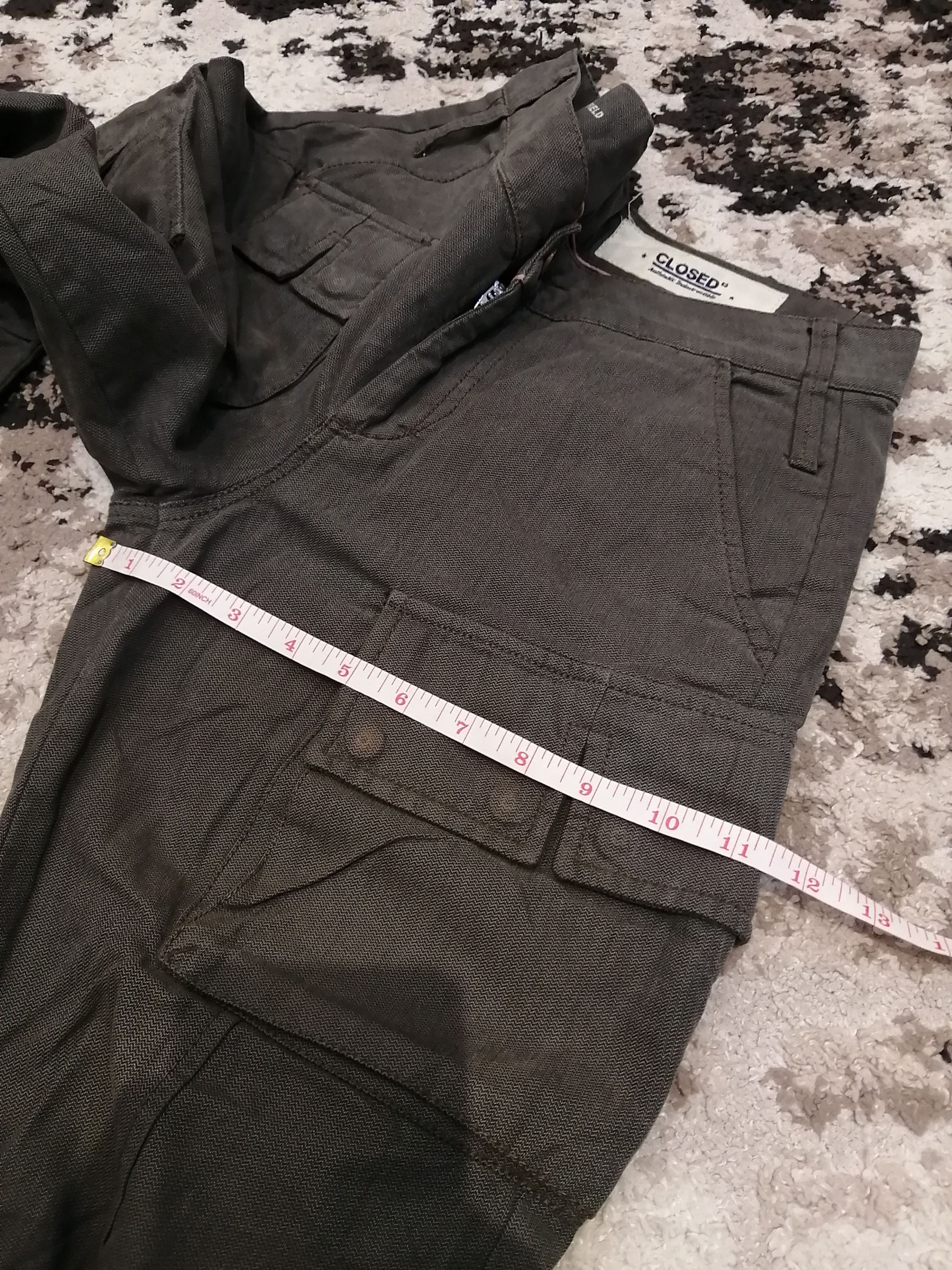 CLOSED Japanese Closed Multipocket Tactical Pants Size US 30 / EU 46 - 12 Thumbnail