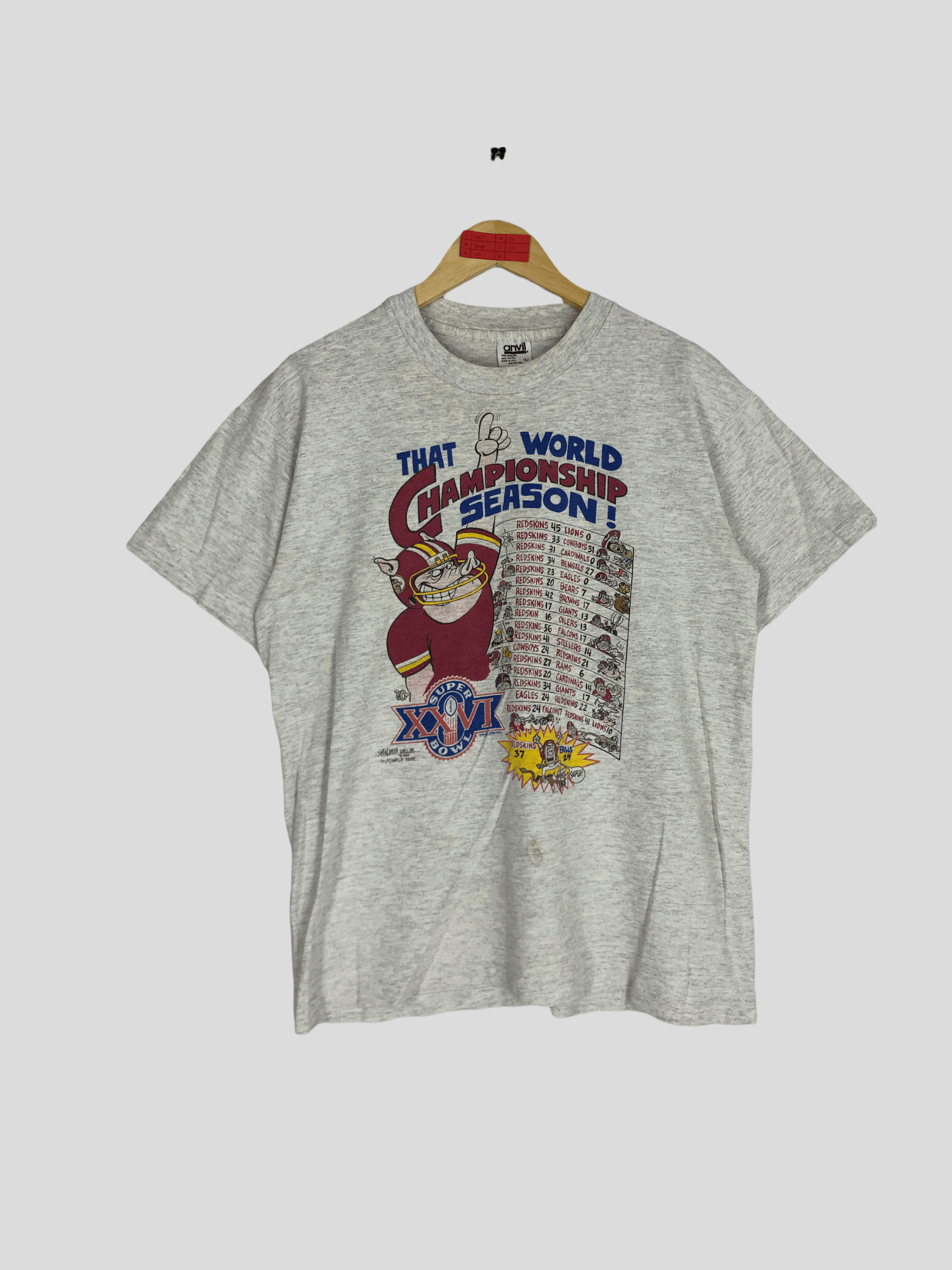 Redskins American Football Championship Tee