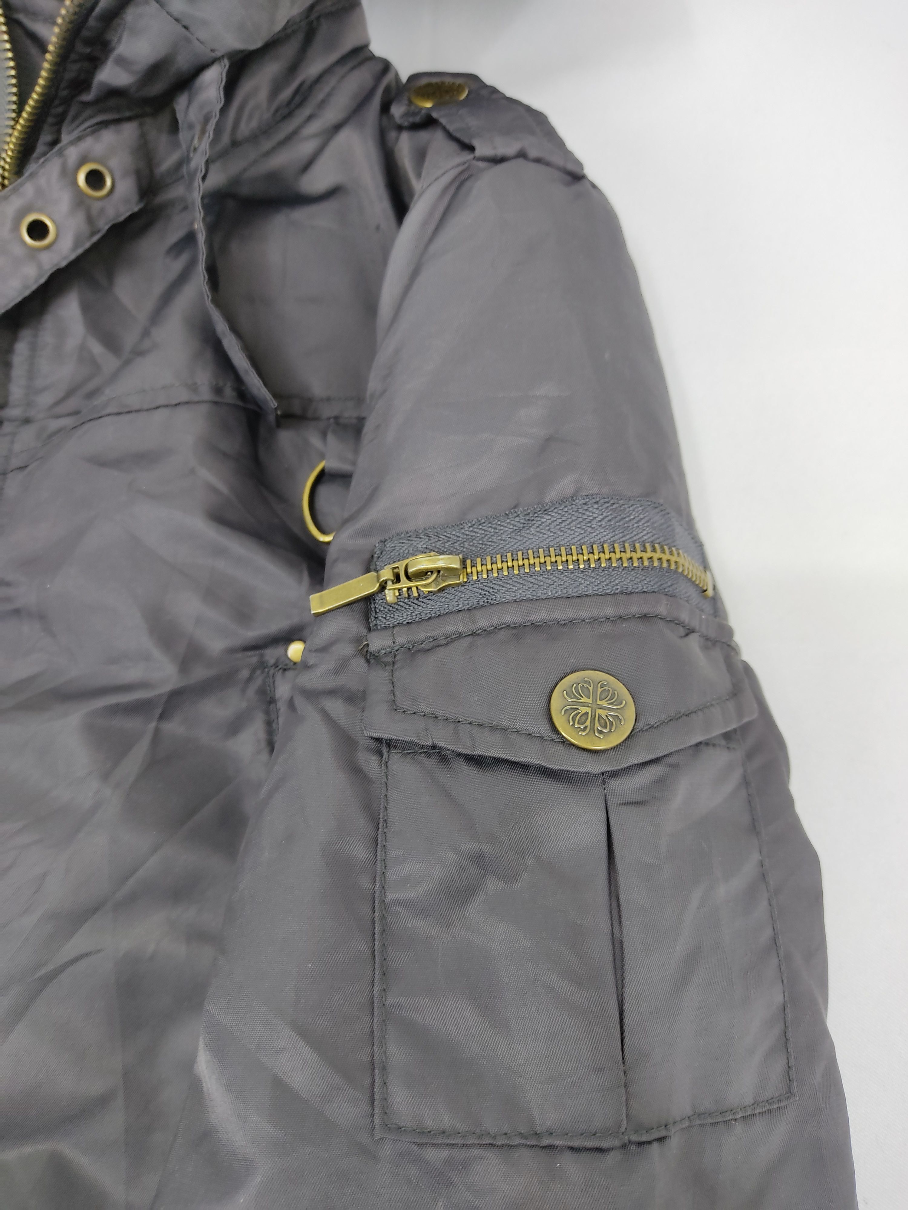 Designer Parkas Thick Puffer Style Punk Style Street Fashion Size S / US 4 / IT 40 - 3 Thumbnail