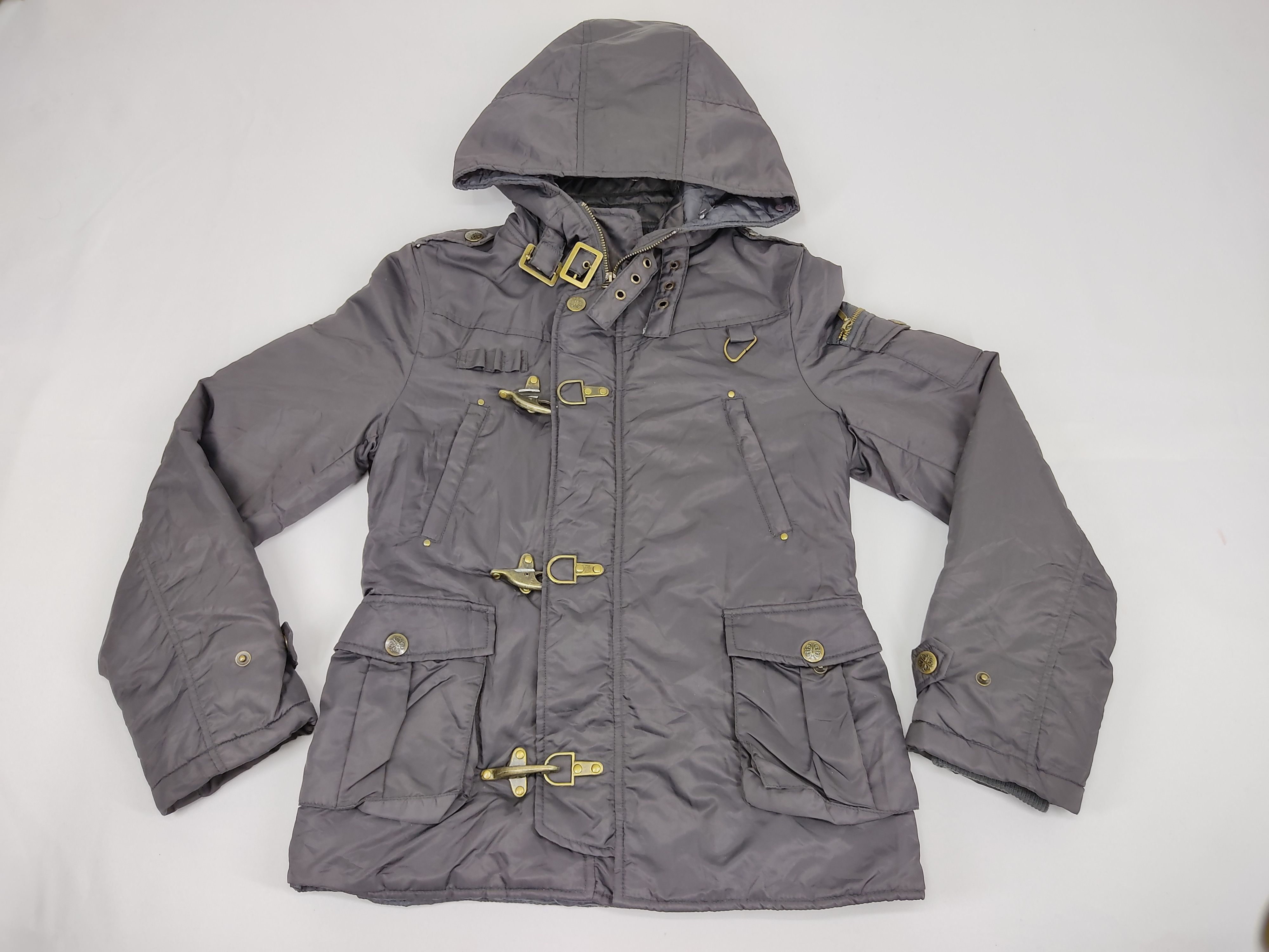 Designer Parkas Thick Puffer Style Punk Style Street Fashion Size S / US 4 / IT 40 - 1 Thumbnail