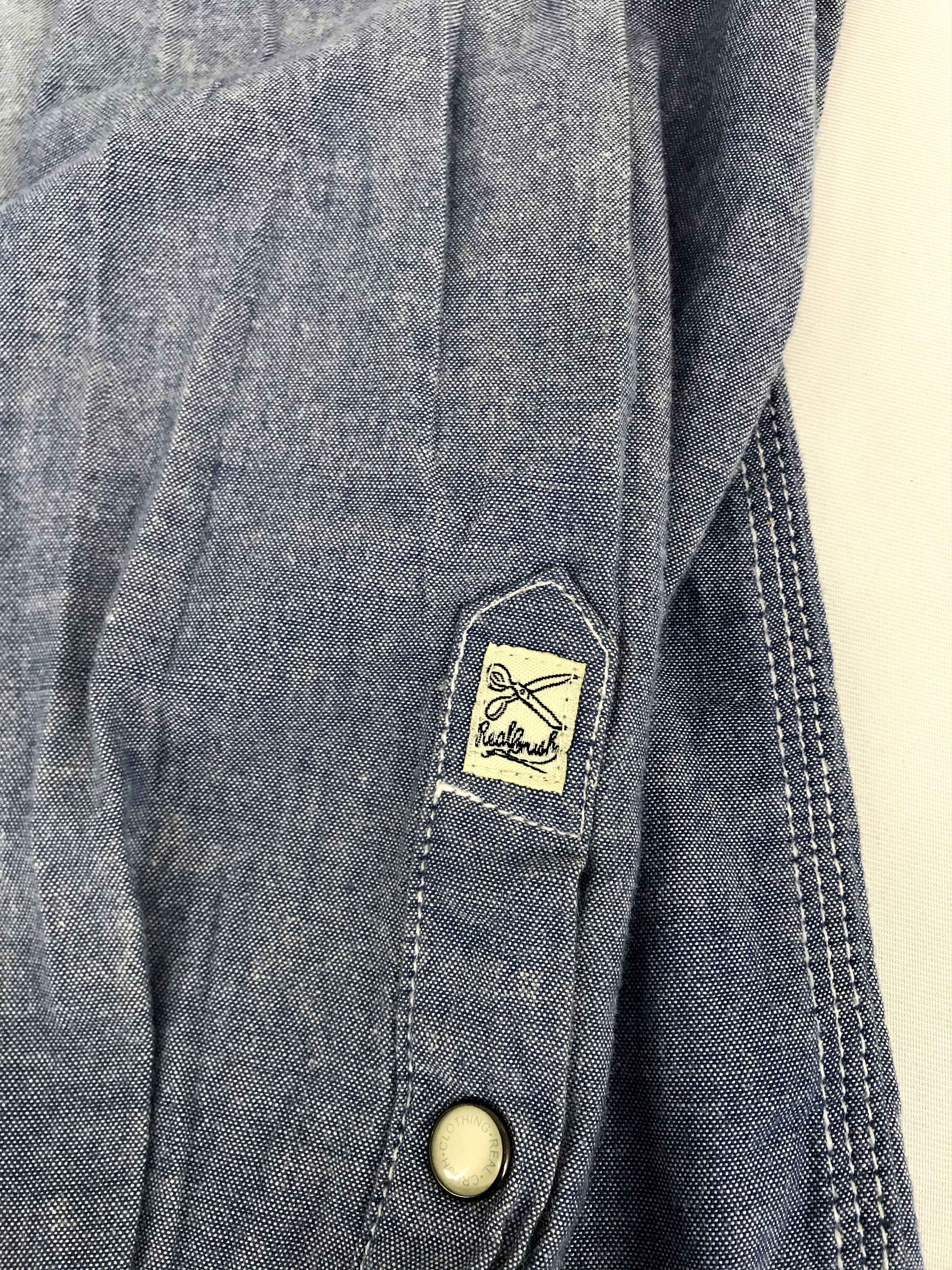 Vintage Vintage Style Real Crush Brand Western Indigo Denim Jeans Size US M / EU 48-50 / 2 - 4 Thumbnail