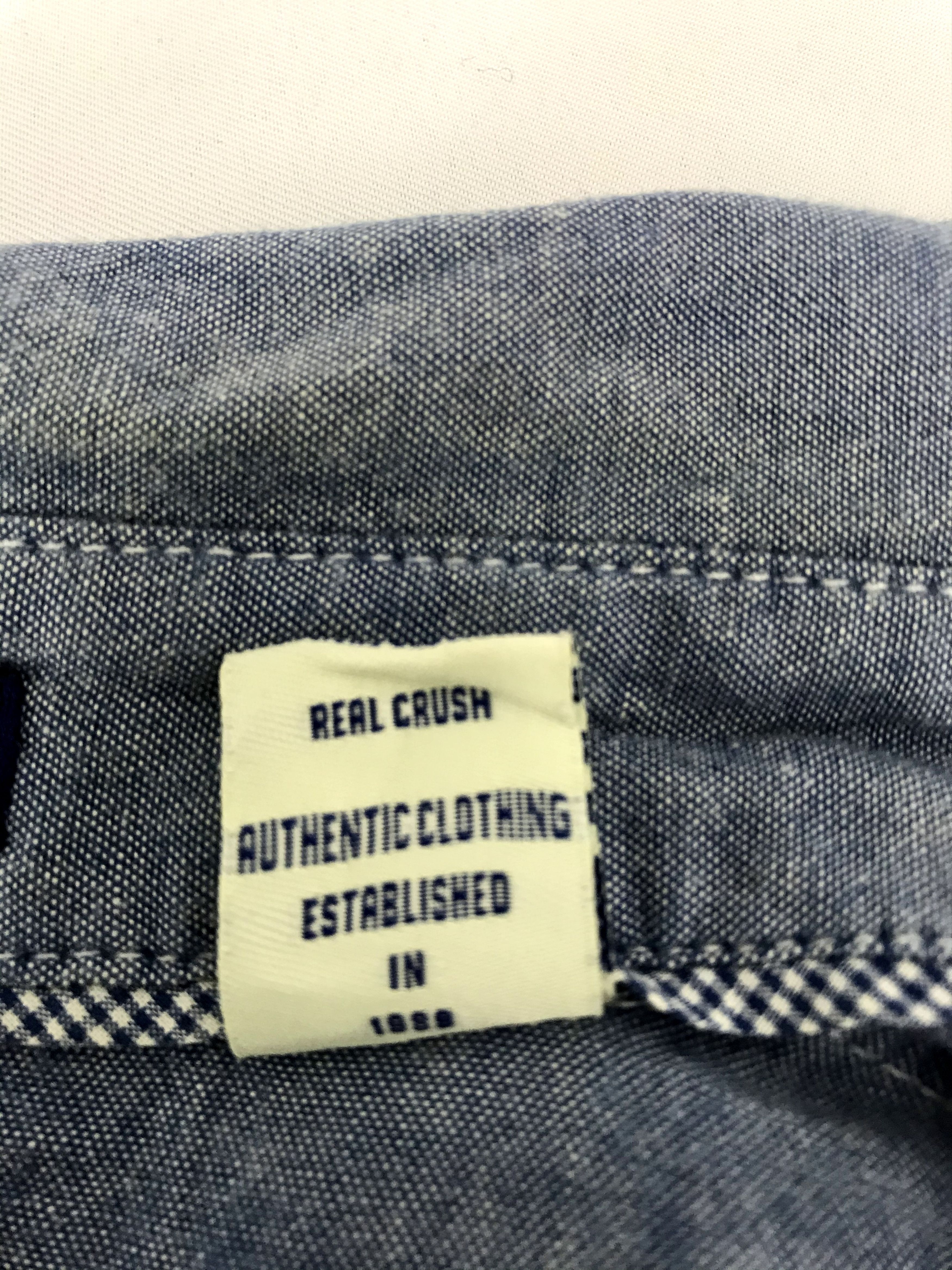 Vintage Vintage Style Real Crush Brand Western Indigo Denim Jeans Size US M / EU 48-50 / 2 - 9 Thumbnail