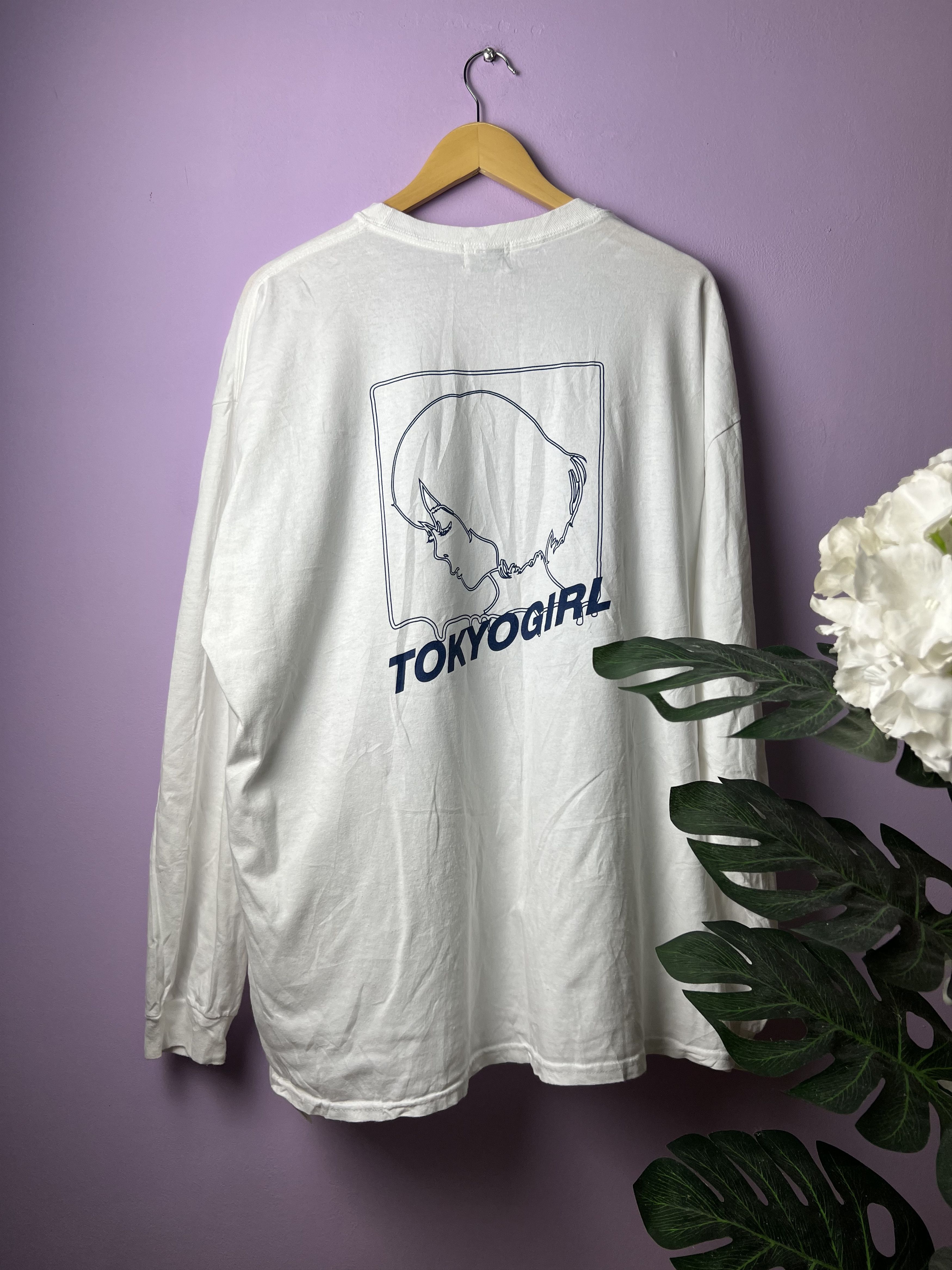 Japanese Brand 🔥WWG Tokyo Girl Long Sleeve Tees Size US XL / EU 56 / 4 - 3 Thumbnail