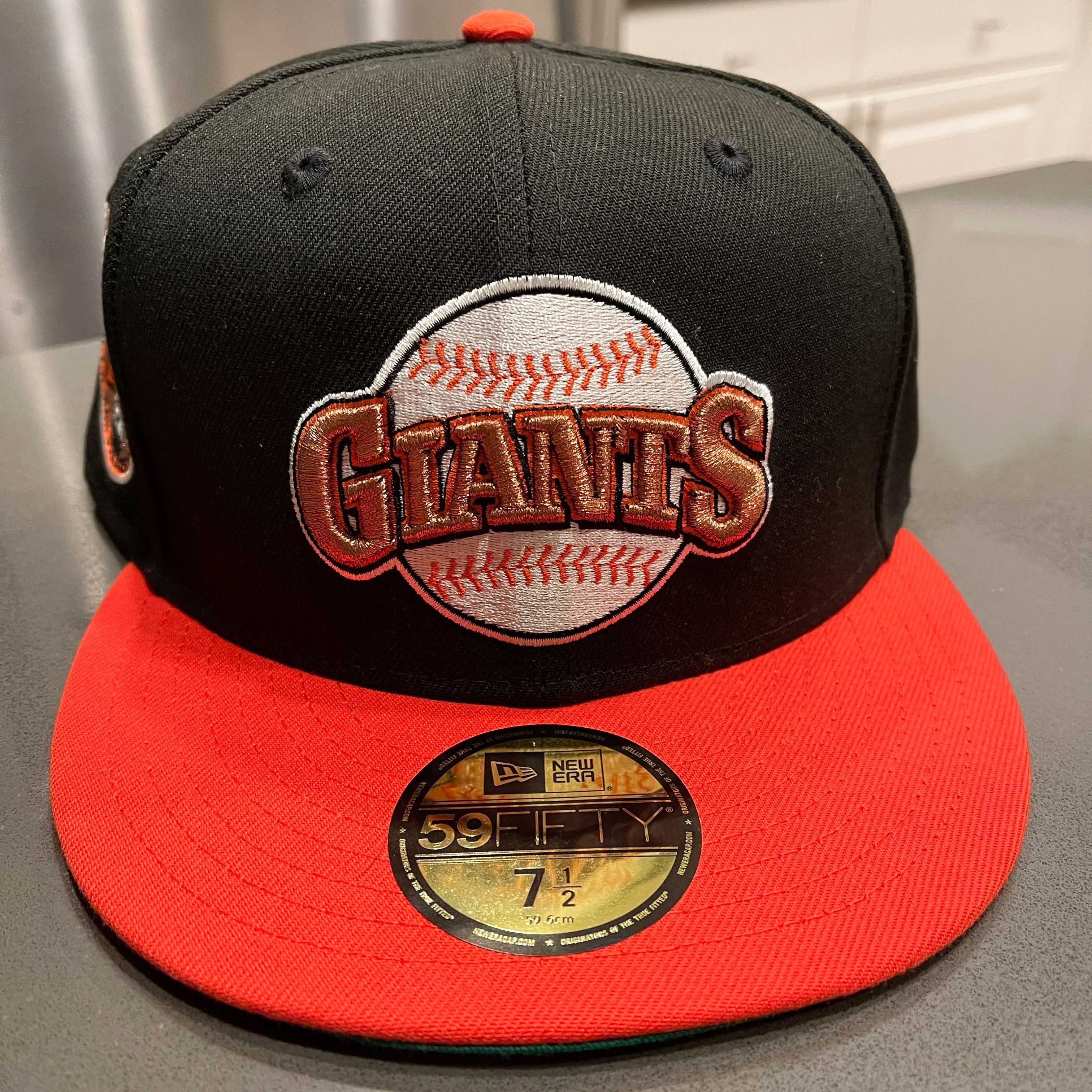 San popular Francisco Giants Fitted Hat Rust Belt 2.0 Lids Exclusive Size 7 5/8