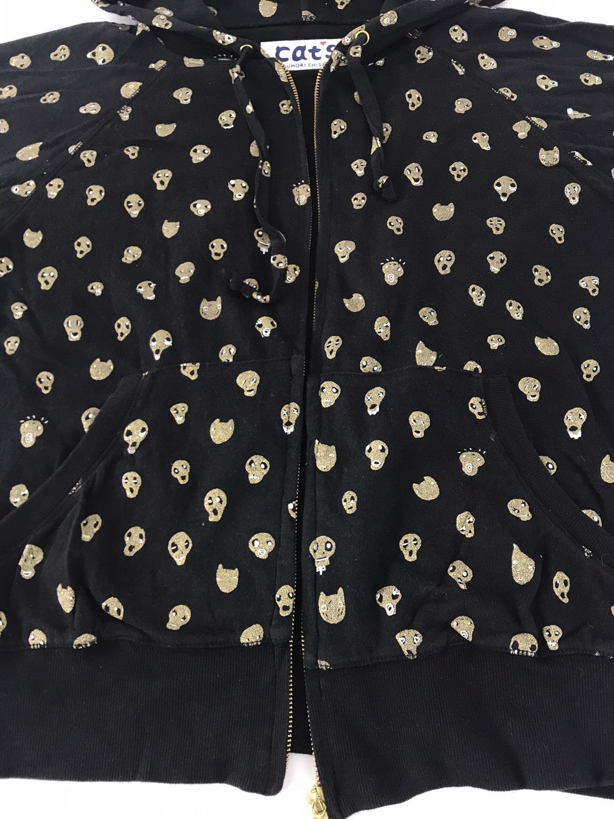 Issey Miyake Tsumori Chisato Hoodie Zipper Ghost All Over Printed Size M / US 6-8 / IT 42-44 - 3 Thumbnail