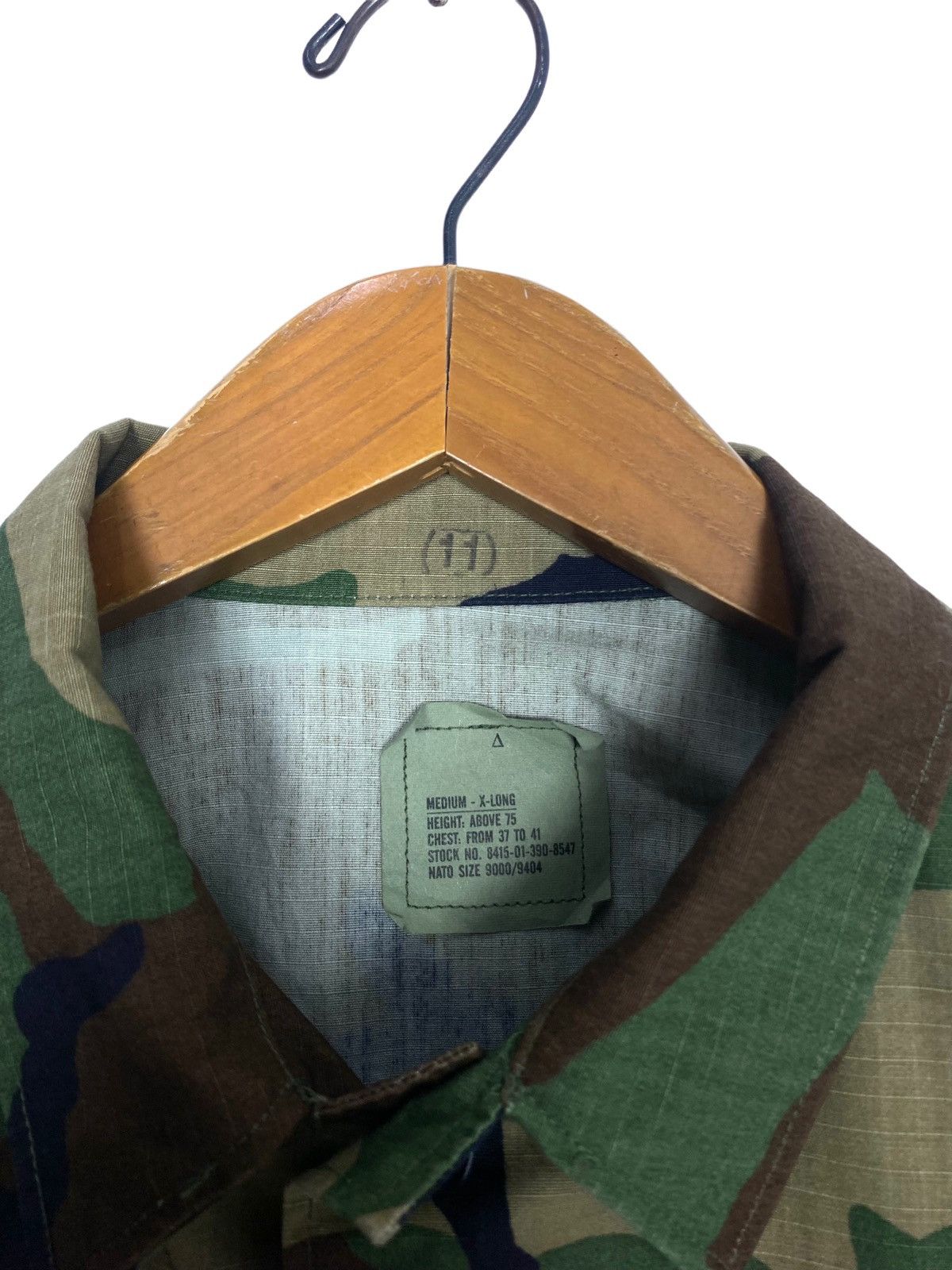 Vintage Rare‼️ Vintage Camouflage Military Cropped Combat Jacket Size US M / EU 48-50 / 2 - 6 Thumbnail