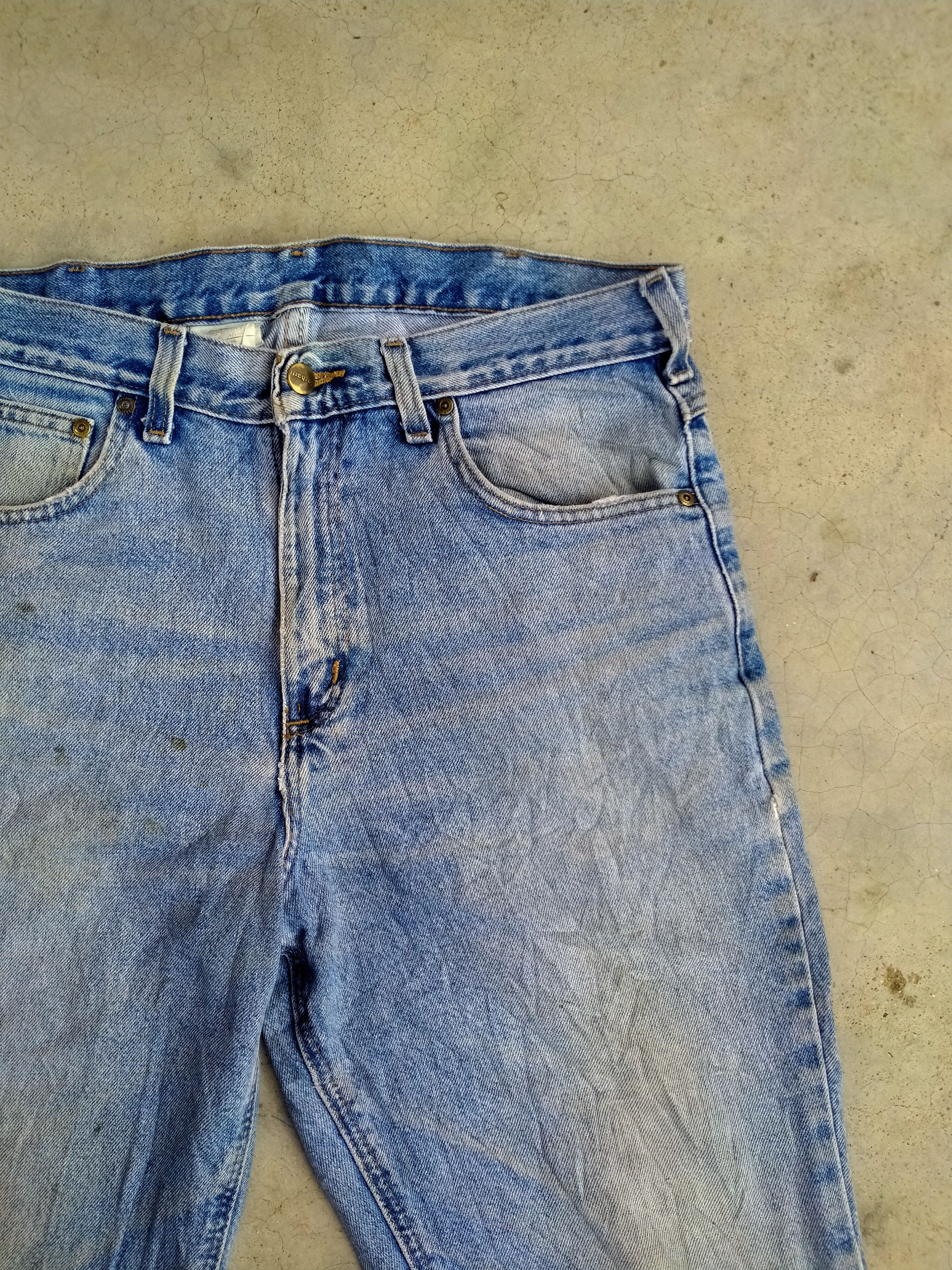 Carhartt × Vintage CARHARTT STRAIGHT CUT DENIM Size US 34 / EU 50 - 2 Thumbnail