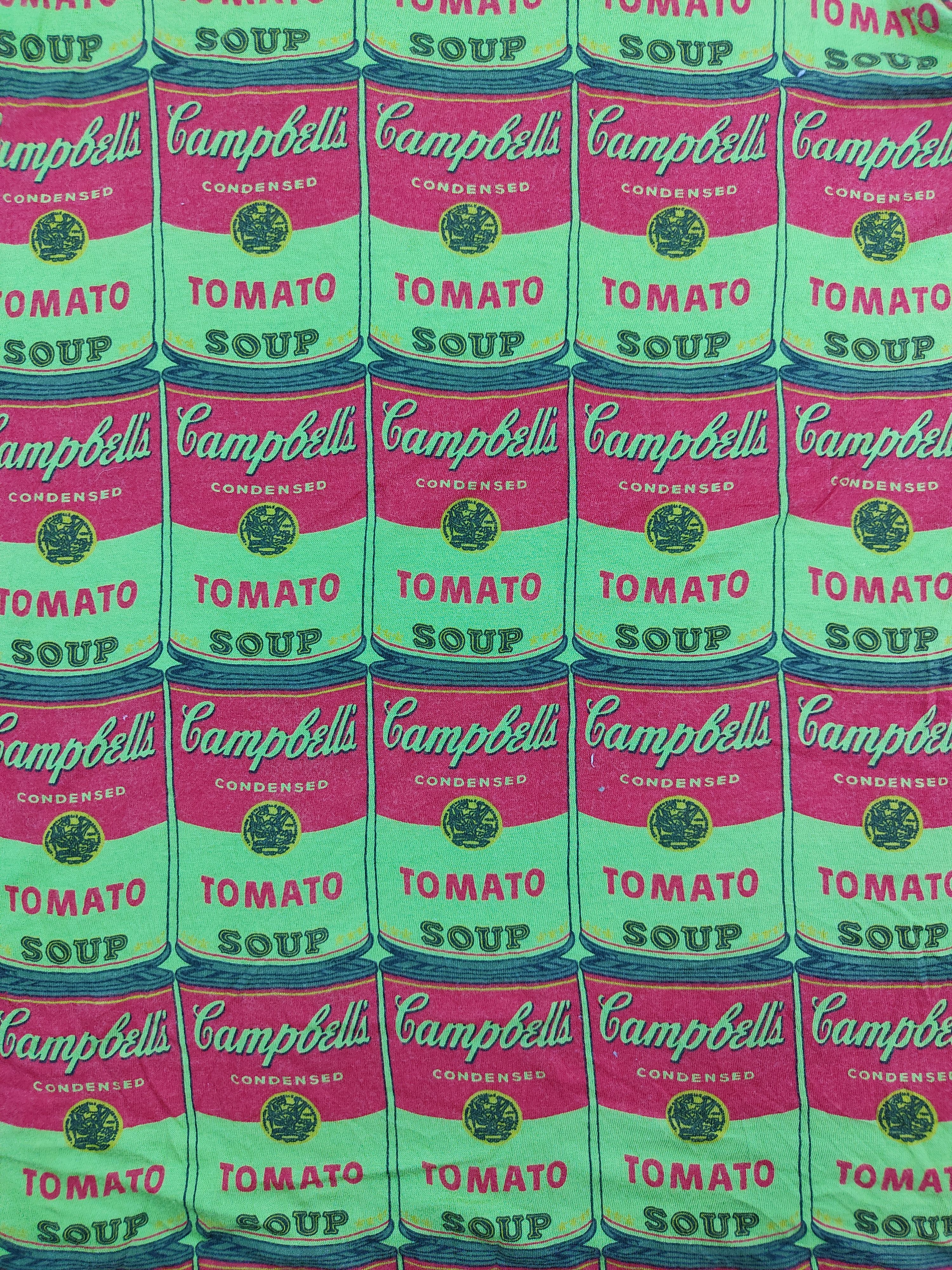 Andy Warhol Andy Warhol Campbell's Tomato Soup All Over Printed Size S / US 4 / IT 40 - 3 Thumbnail