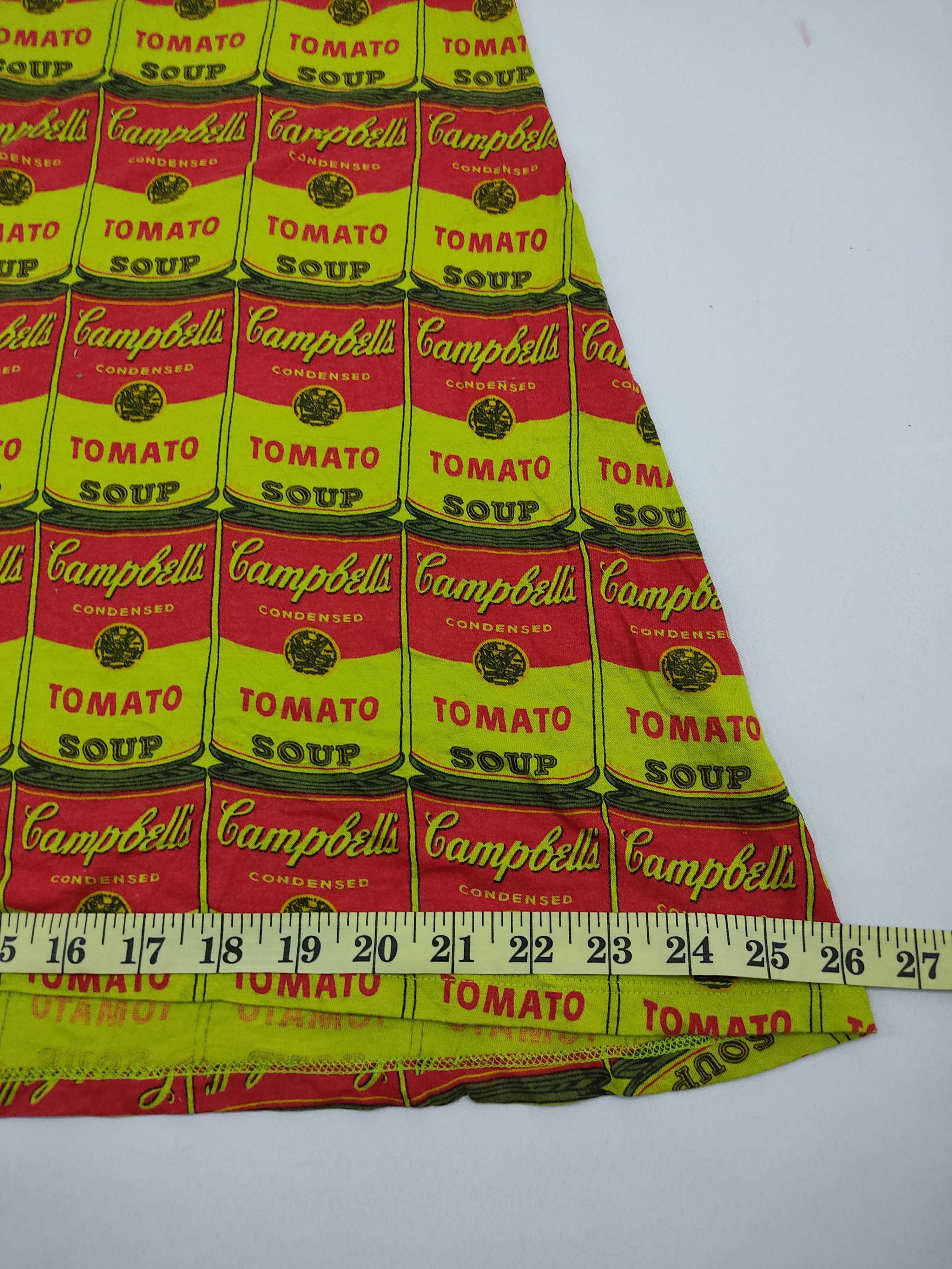 Andy Warhol Andy Warhol Campbell's Tomato Soup All Over Printed Size S / US 4 / IT 40 - 7 Thumbnail