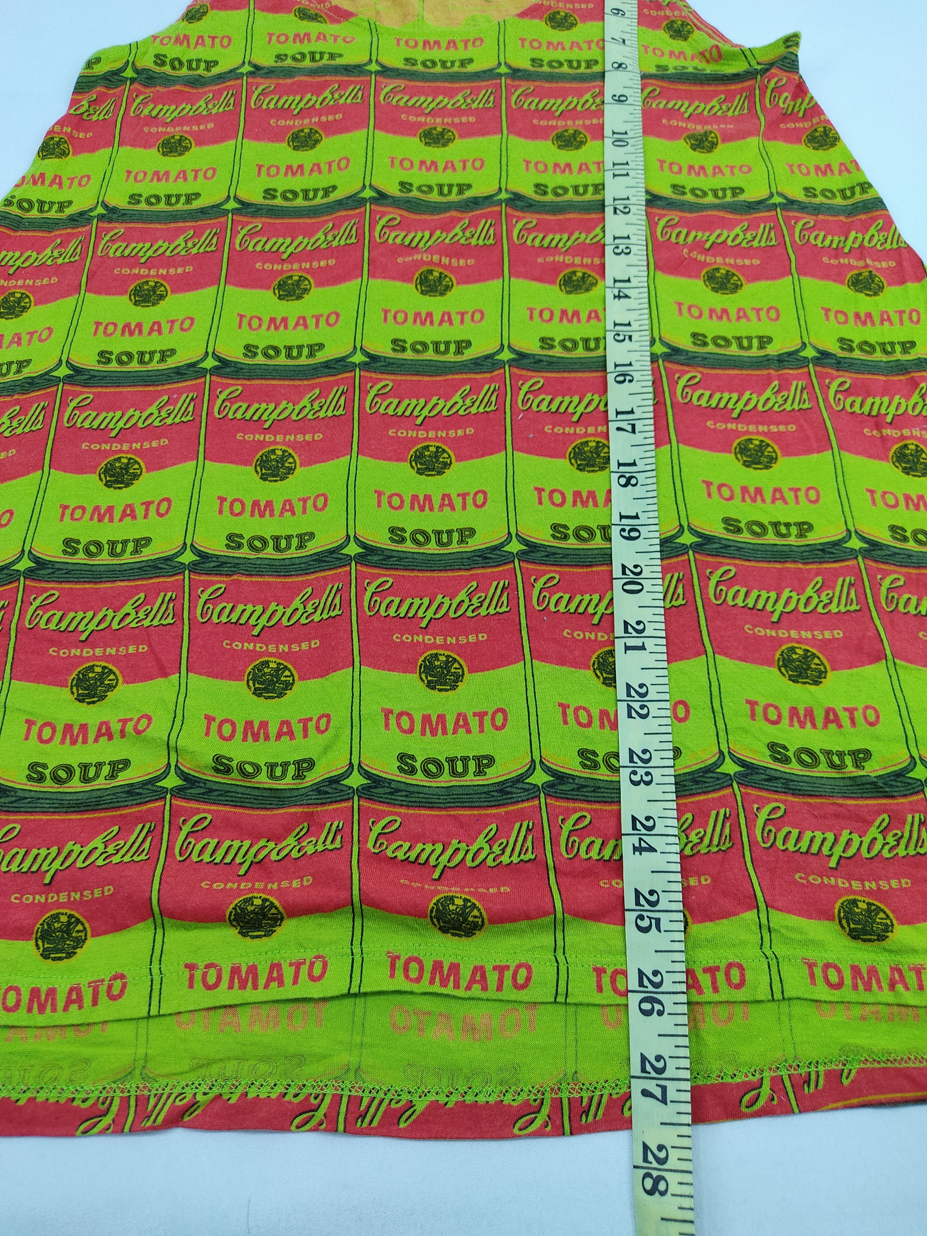 Andy Warhol Andy Warhol Campbell's Tomato Soup All Over Printed Size S / US 4 / IT 40 - 2 Thumbnail