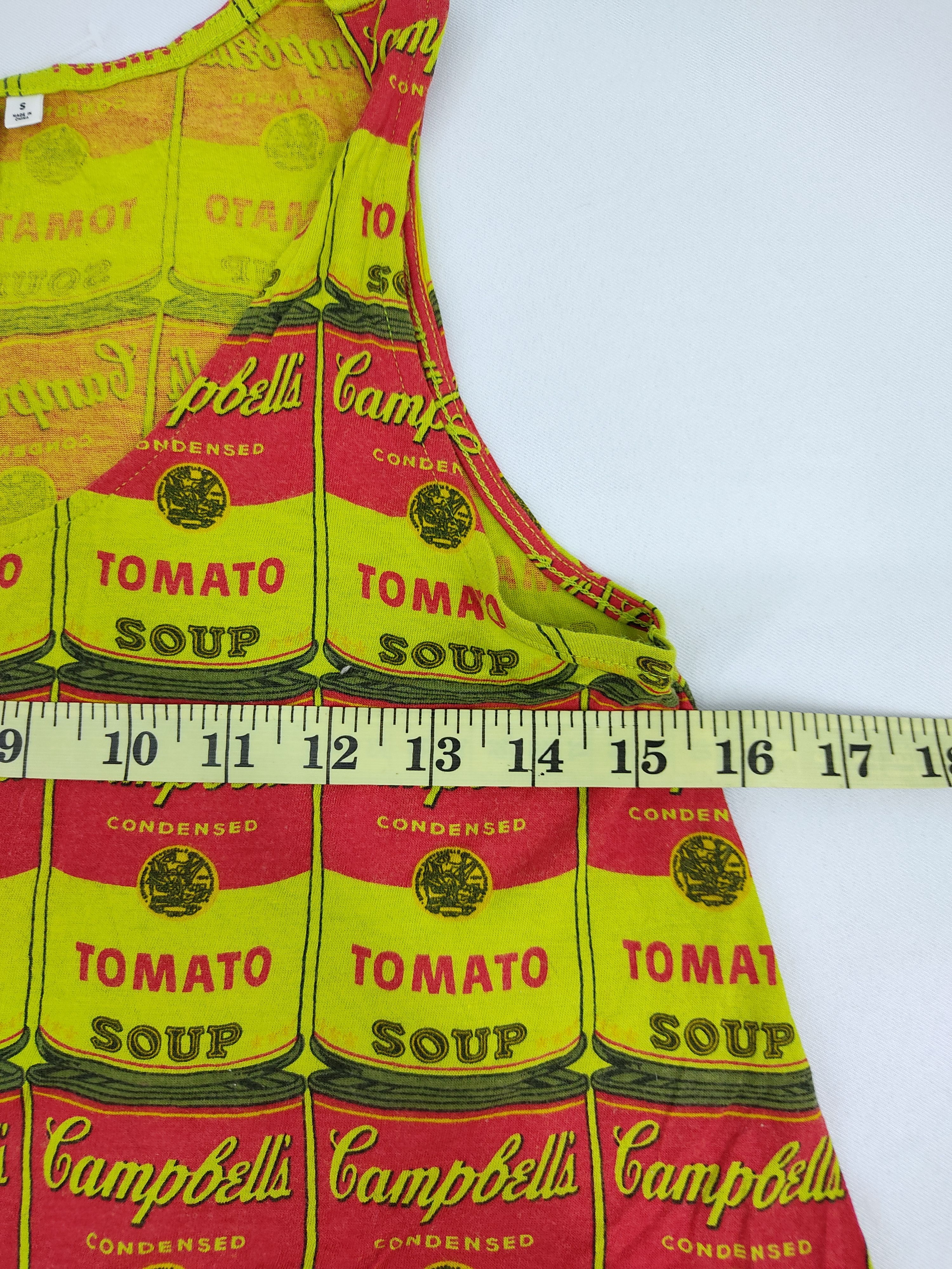 Andy Warhol Andy Warhol Campbell's Tomato Soup All Over Printed Size S / US 4 / IT 40 - 4 Thumbnail