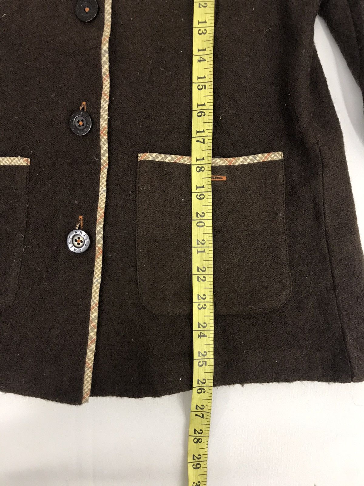 Japanese Brand × Vintage Eglantine Aires Jacket Classic Style With Plaid Checked Size US S / EU 44-46 / 1 - 6 Thumbnail