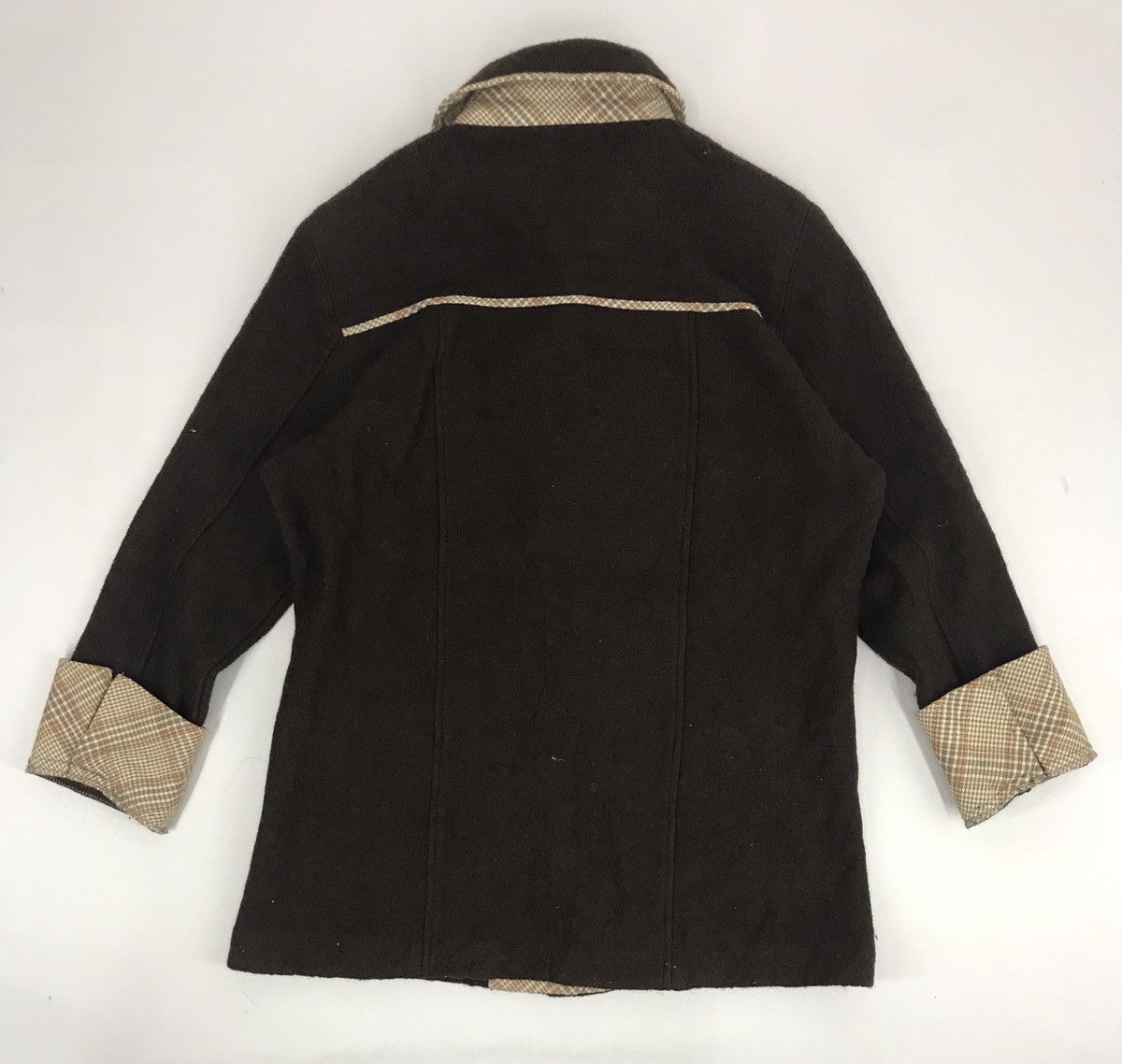 Japanese Brand × Vintage Eglantine Aires Jacket Classic Style With Plaid Checked Size US S / EU 44-46 / 1 - 2 Thumbnail
