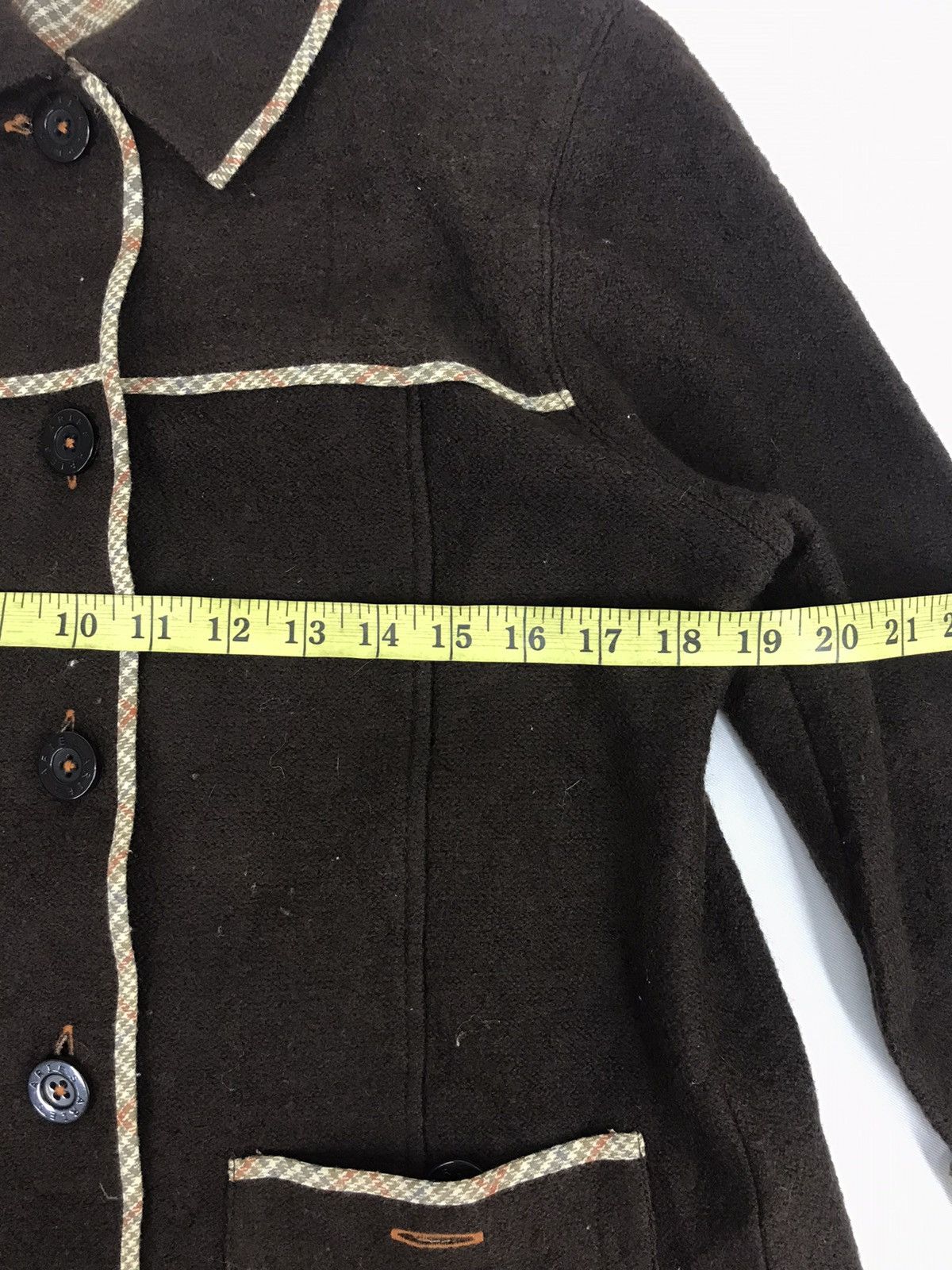 Japanese Brand × Vintage Eglantine Aires Jacket Classic Style With Plaid Checked Size US S / EU 44-46 / 1 - 5 Thumbnail